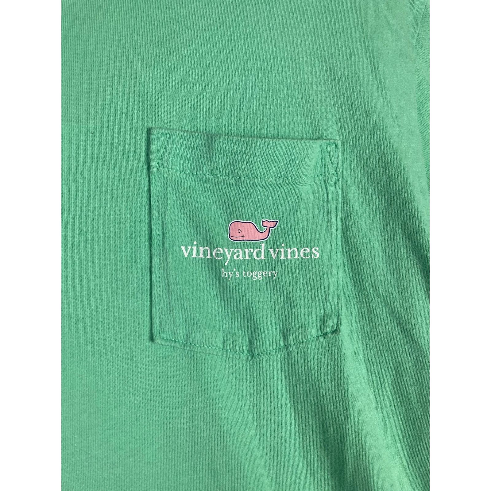 Vineyard Vines Vineyard Vines Green Shirt Medium Classic Style Hy's Toggery Size US M / EU 48-50 / 2 - 4 Thumbnail