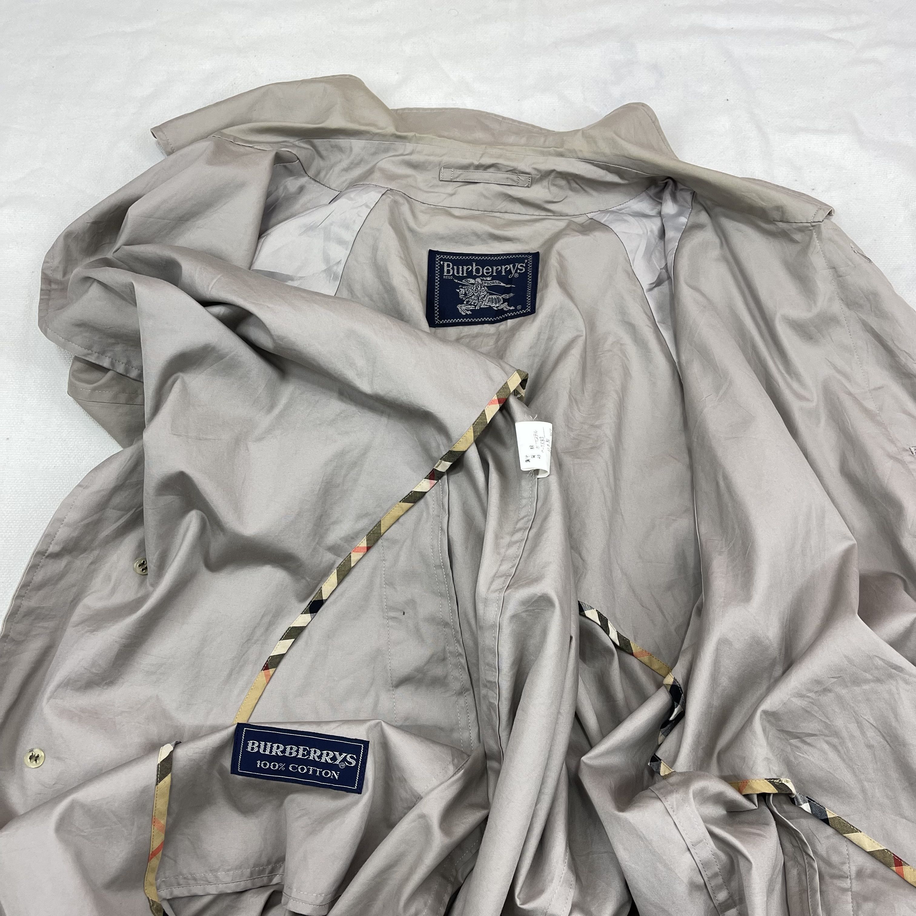 Burberry Prorsum 90s Vintage BURBERRYS PRORSUM Trench Coat #1941/11 Size US L / EU 52-54 / 3 - 10 Thumbnail