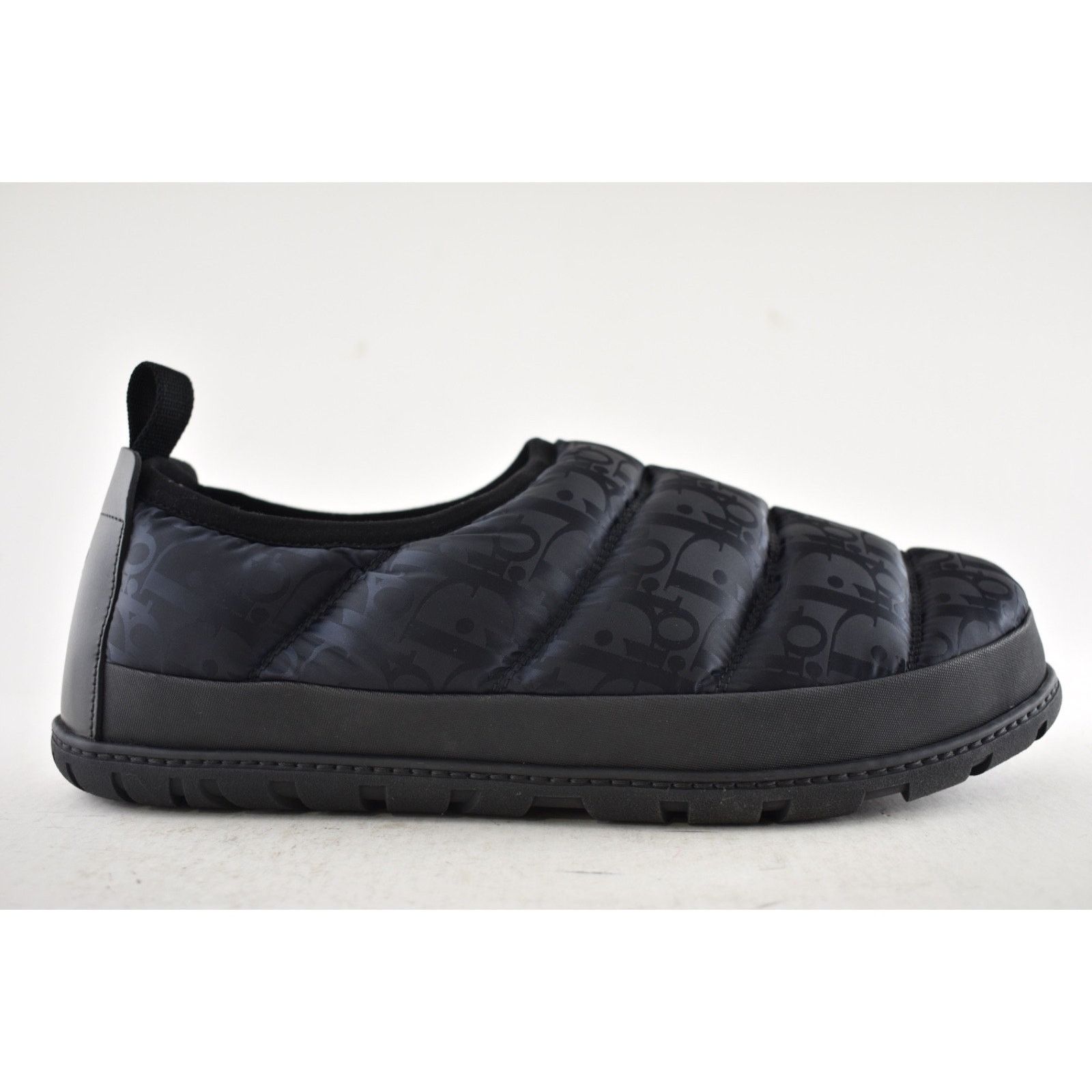 Dior Dior Mens Snow Slipper Navy Blue Oblique Black Flat 44 11 Size US 11 / EU 44 - 2 Thumbnail