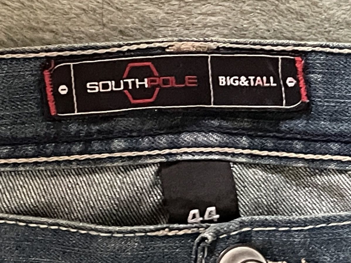 JNCO × Southpole × Vintage Vintage Southpole Acne Stained Wideleg Jeans Size US 44 / EU 60 - 4 Thumbnail