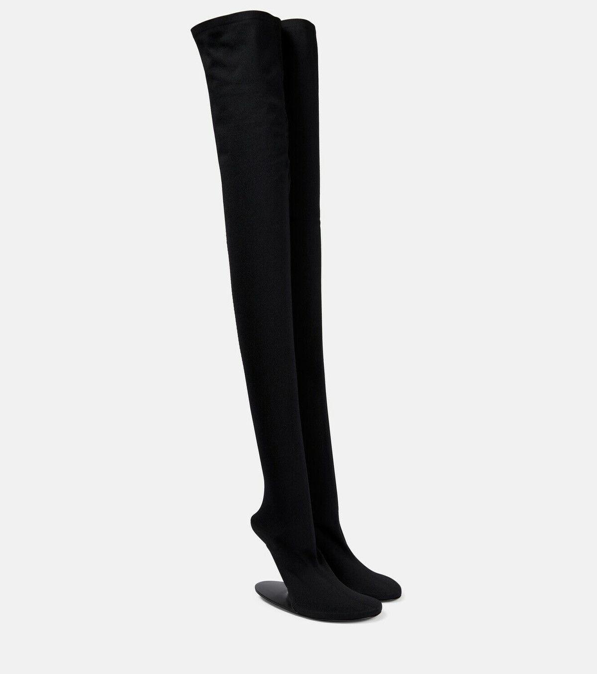 Balenciaga Balenciaga Stage 110mm over-the-knee sock boots Size US 10 / IT 40 - 1 Thumbnail