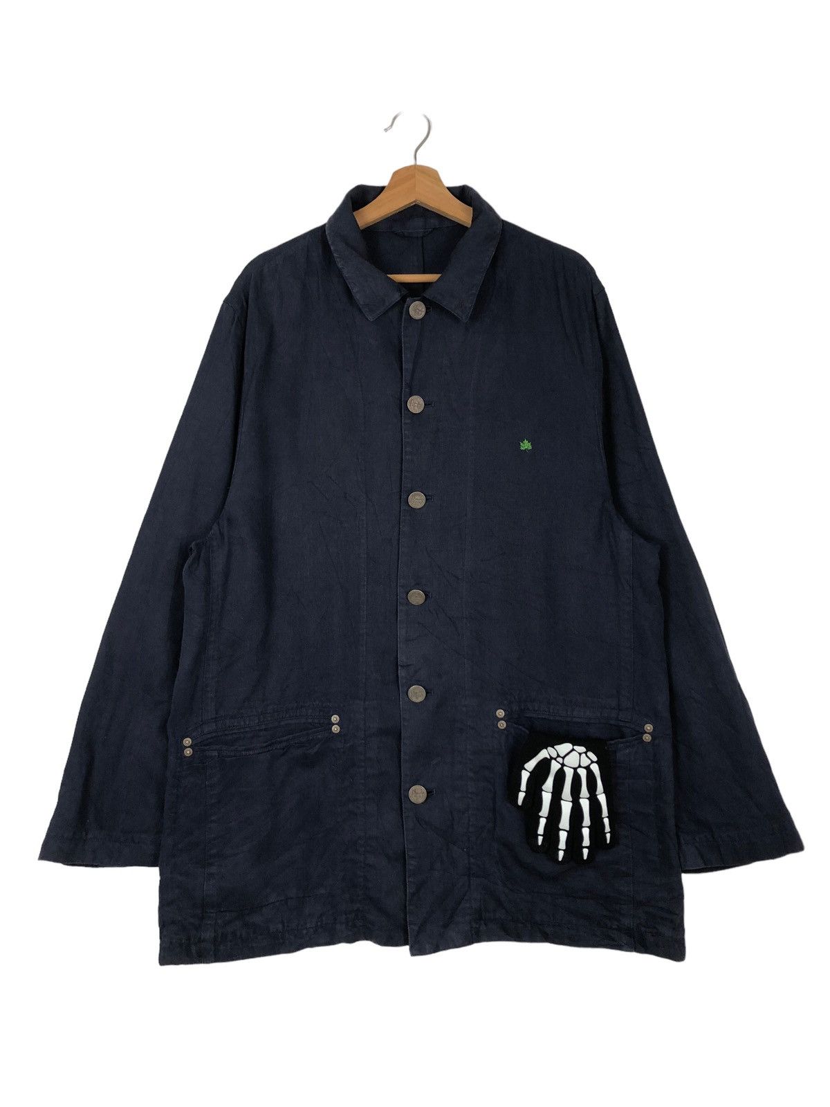 Issey Miyake VINTAGE HIKORY CHORE JACKET PAPAS JAPAN INSPIRE ISSEYMIYAKE Size US L / EU 52-54 / 3 - 1 Thumbnail