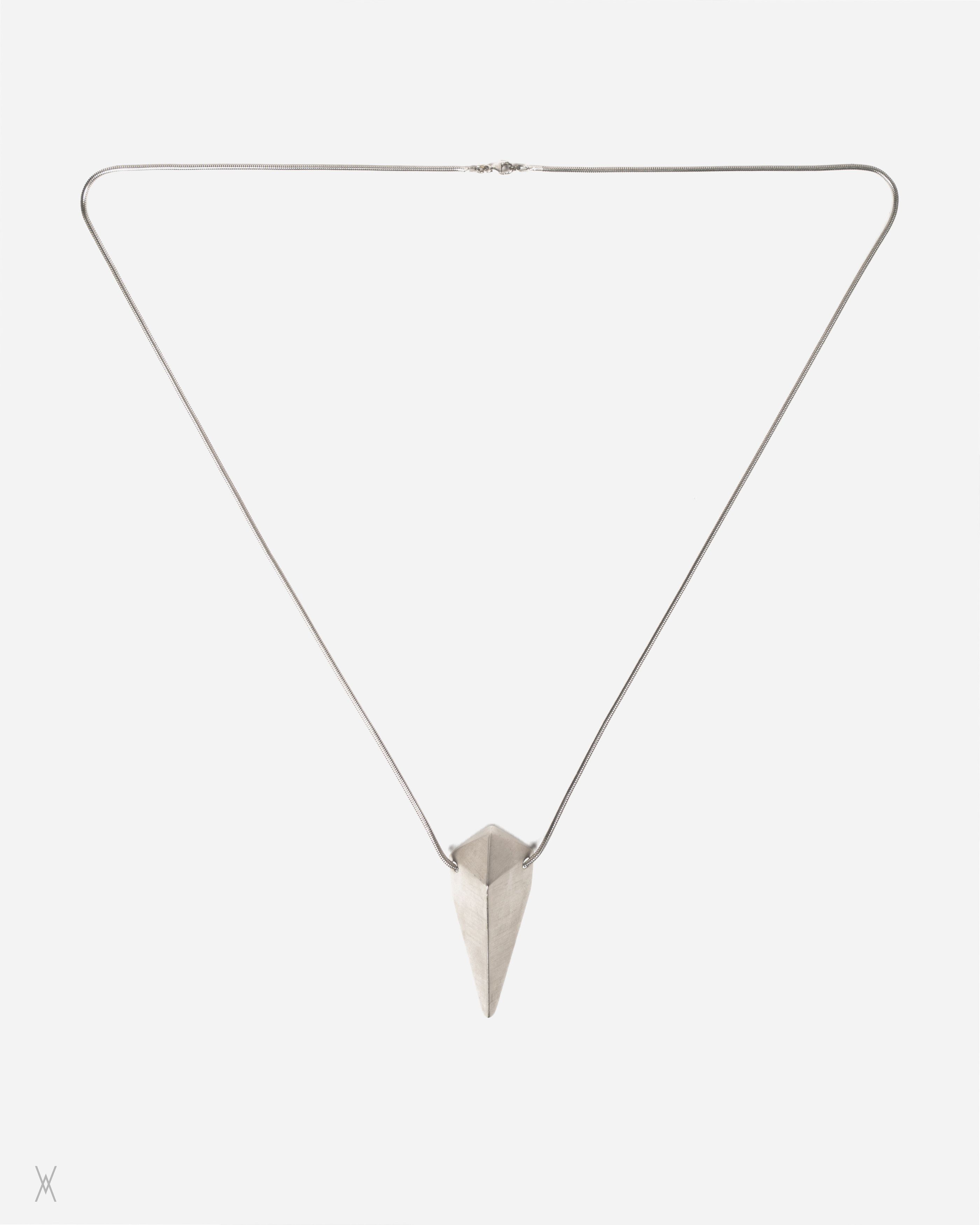 Rick Owens Rick Owens pyramid pendant necklace Size ONE SIZE - 1 Thumbnail