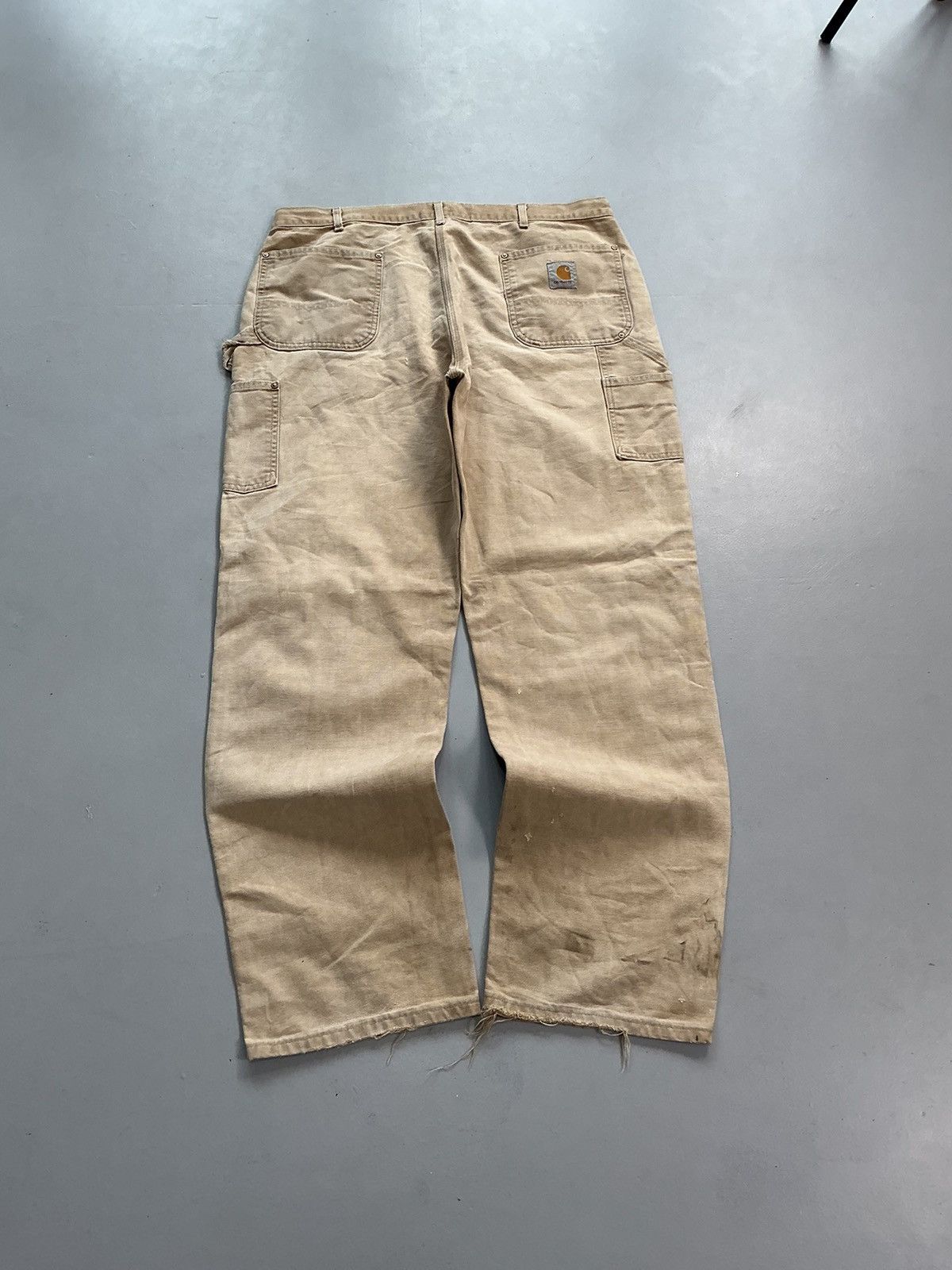 Carhartt Vintage Carhartt B01 BRN double knee workwear Size US 40 / EU 56 - 2 Thumbnail