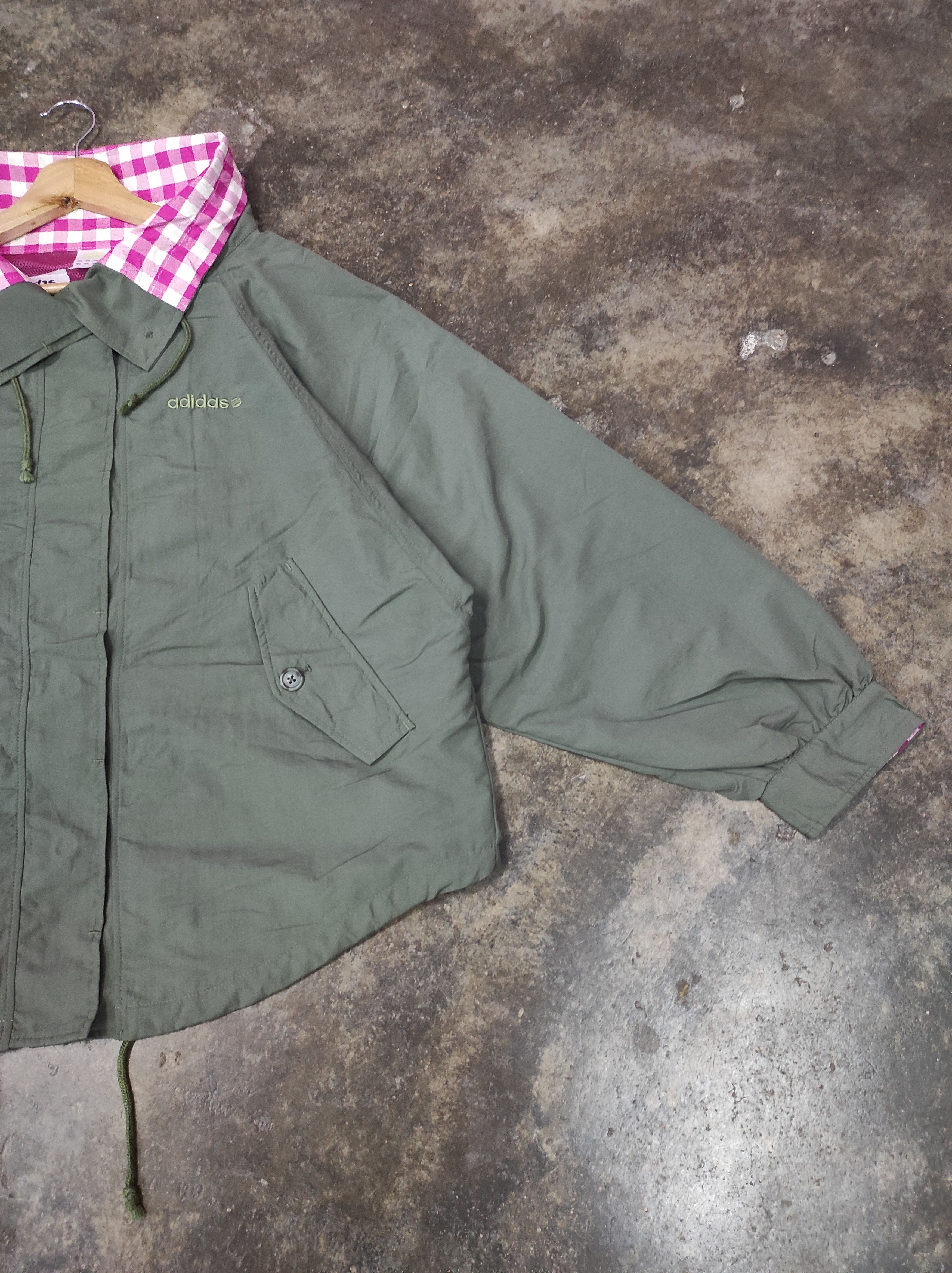 Adidas ADIDAS NEO OVERSIZED BAGGY JACKET OPEN COLLAR Size L / US 10 / IT 46 - 3 Thumbnail