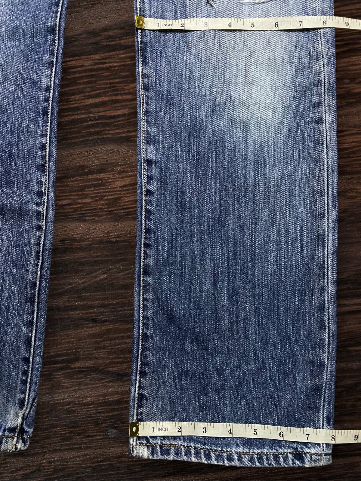Levi's Vintage Clothing Vintage Levis 501 Ripped Loose Jeans Size US 32 / EU 48 - 20 Thumbnail