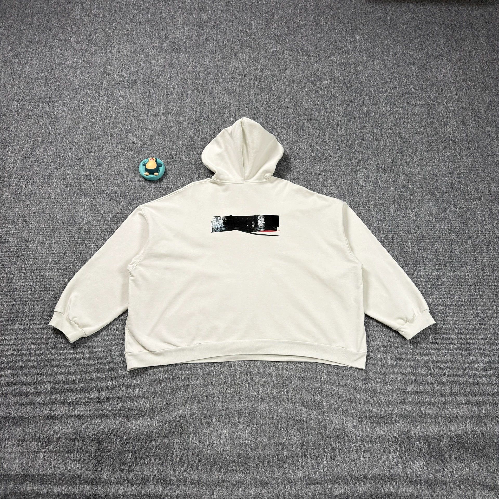 Balenciaga Balenciaga White Hooded Sweatshirt with Cola Cover Size M / US 6-8 / IT 42-44 - 2 Thumbnail