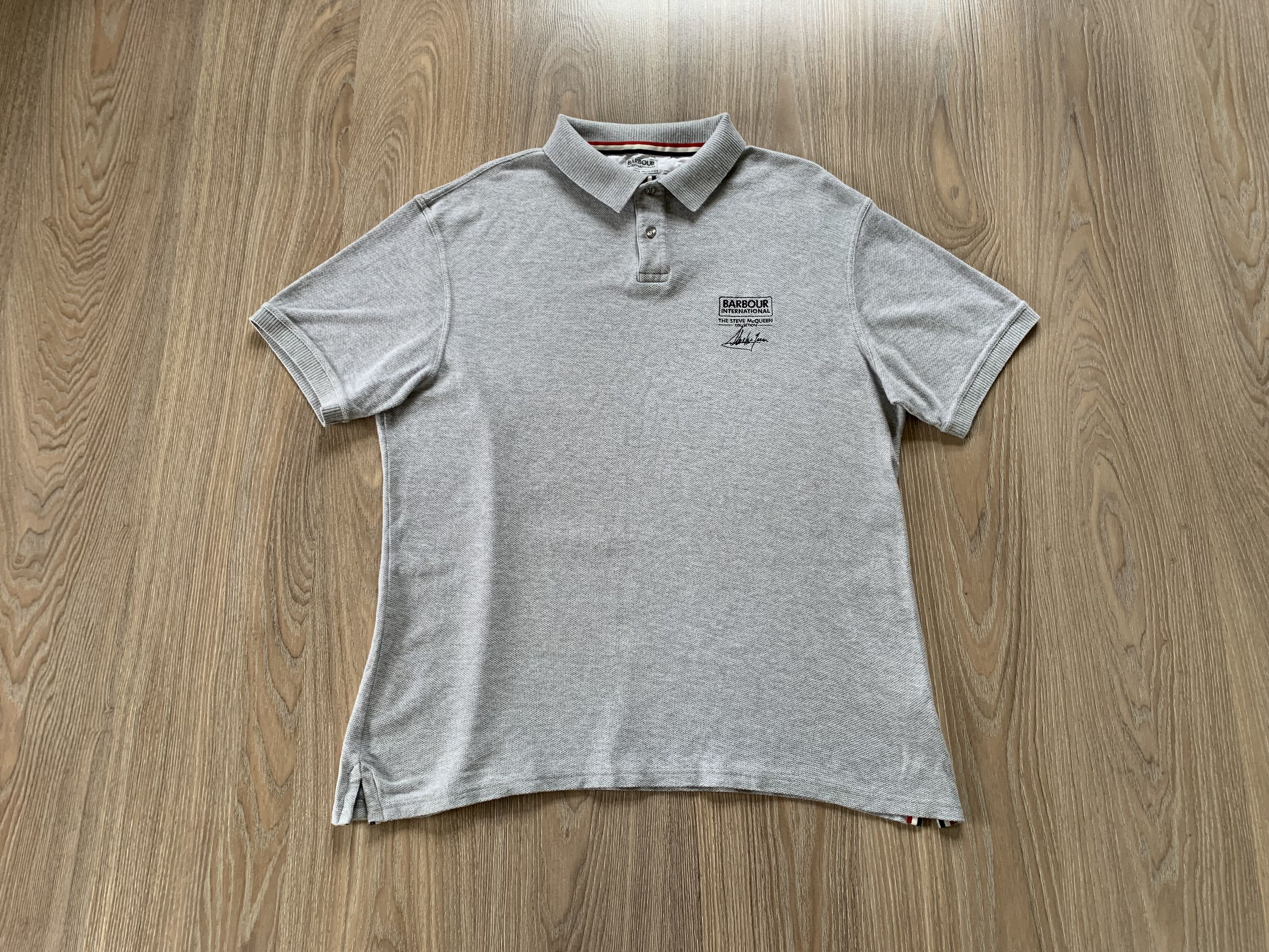 Barbour × Vintage Barbour International Steve McQueen Button Up T-shirt Size US XXL / EU 58 / 5 - 1 Thumbnail