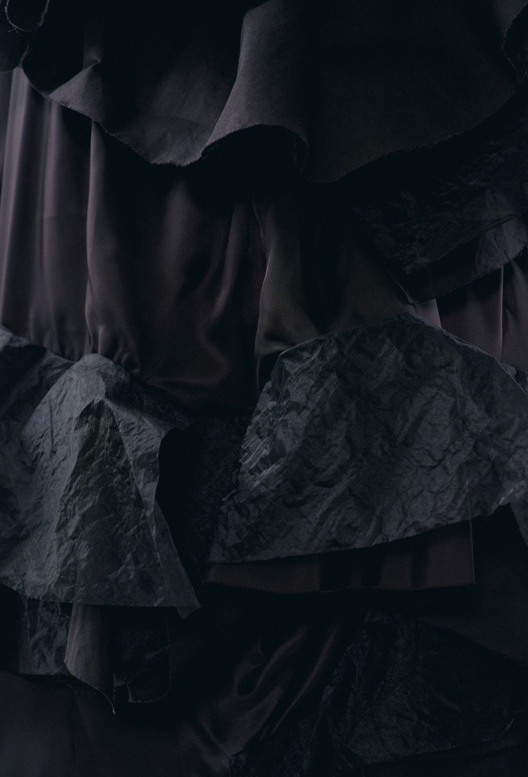 Comme des Garcons × Japanese Brand Comme Des Garçons Comme Des Garçons Ruffled A-line Dress Size S / US 4 / IT 40 - 3 Thumbnail