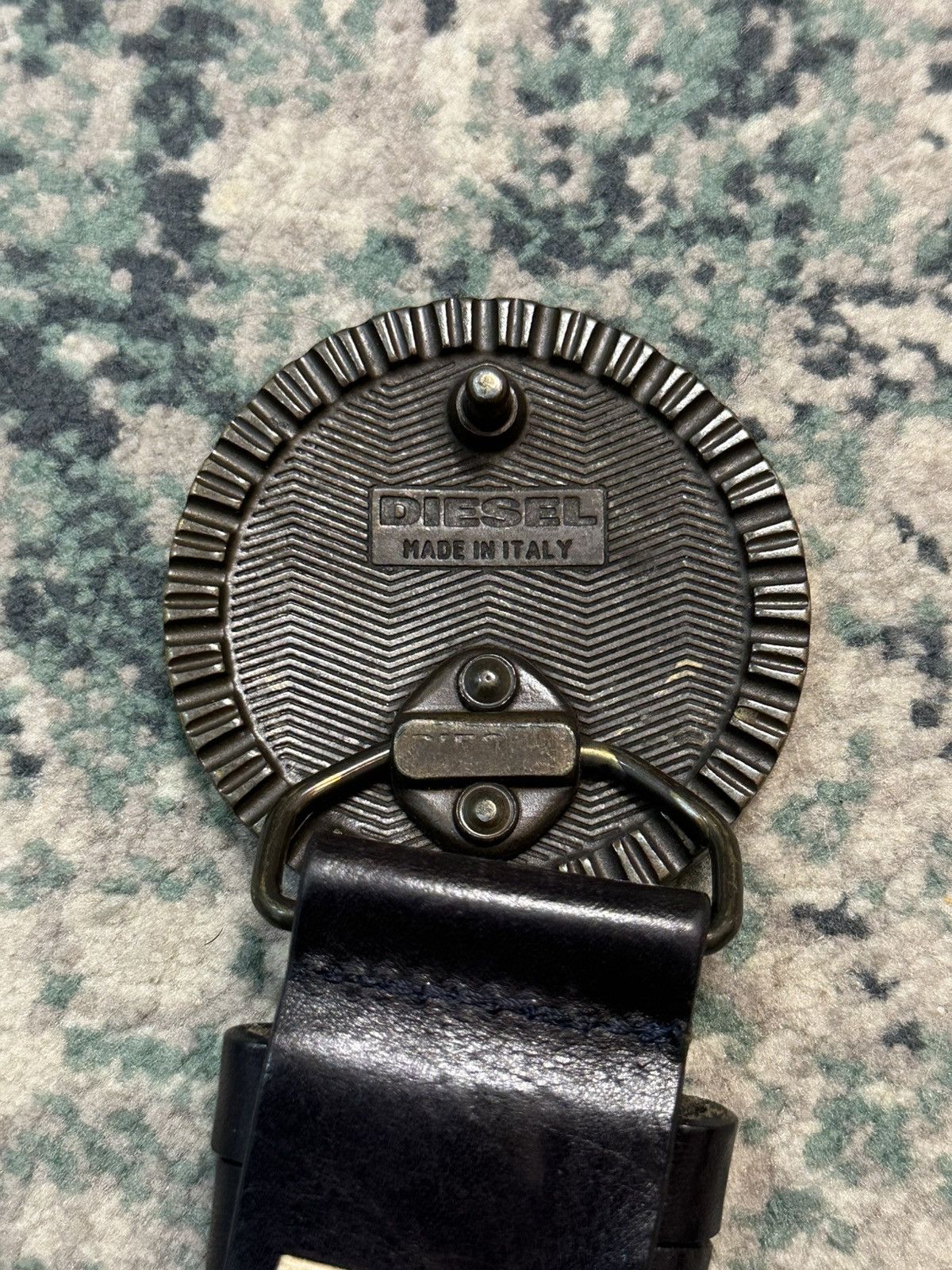 Diesel Diesel Buckle Logo Made in Italy (100% Cow Leather) Size ONE SIZE - 6 Thumbnail