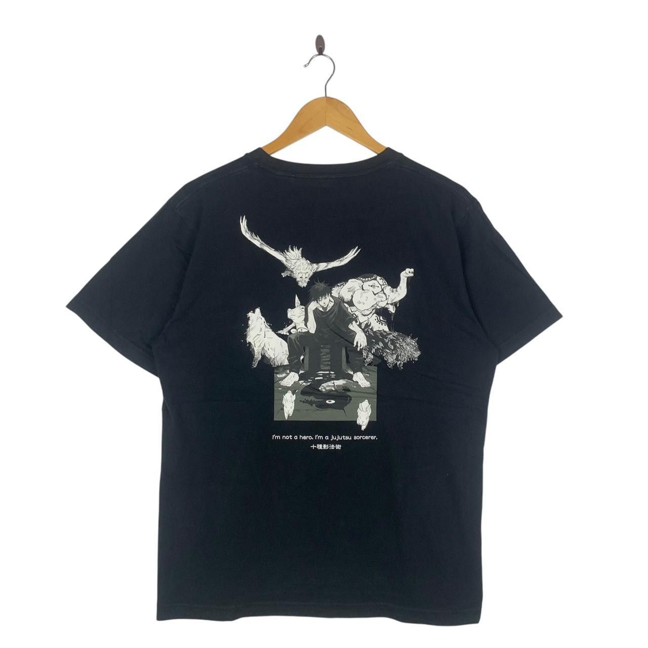 Uniqlo UNIQLO x JUJUTSU KAISEN I Save People Quote Anime Tee Size US L / EU 52-54 / 3 - 1 Thumbnail