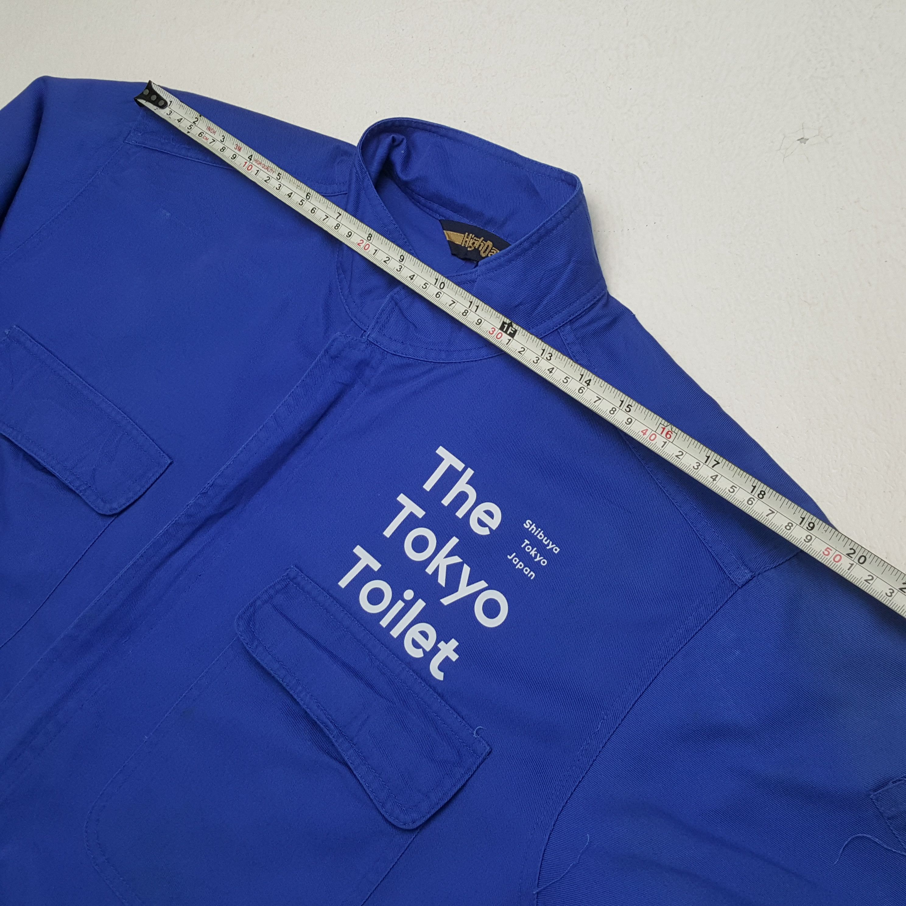 Japanese Brand × Vintage THE TOKYO TOILET Japanese Style Custom Coverall Jacket Size US L / EU 52-54 / 3 - 9 Thumbnail