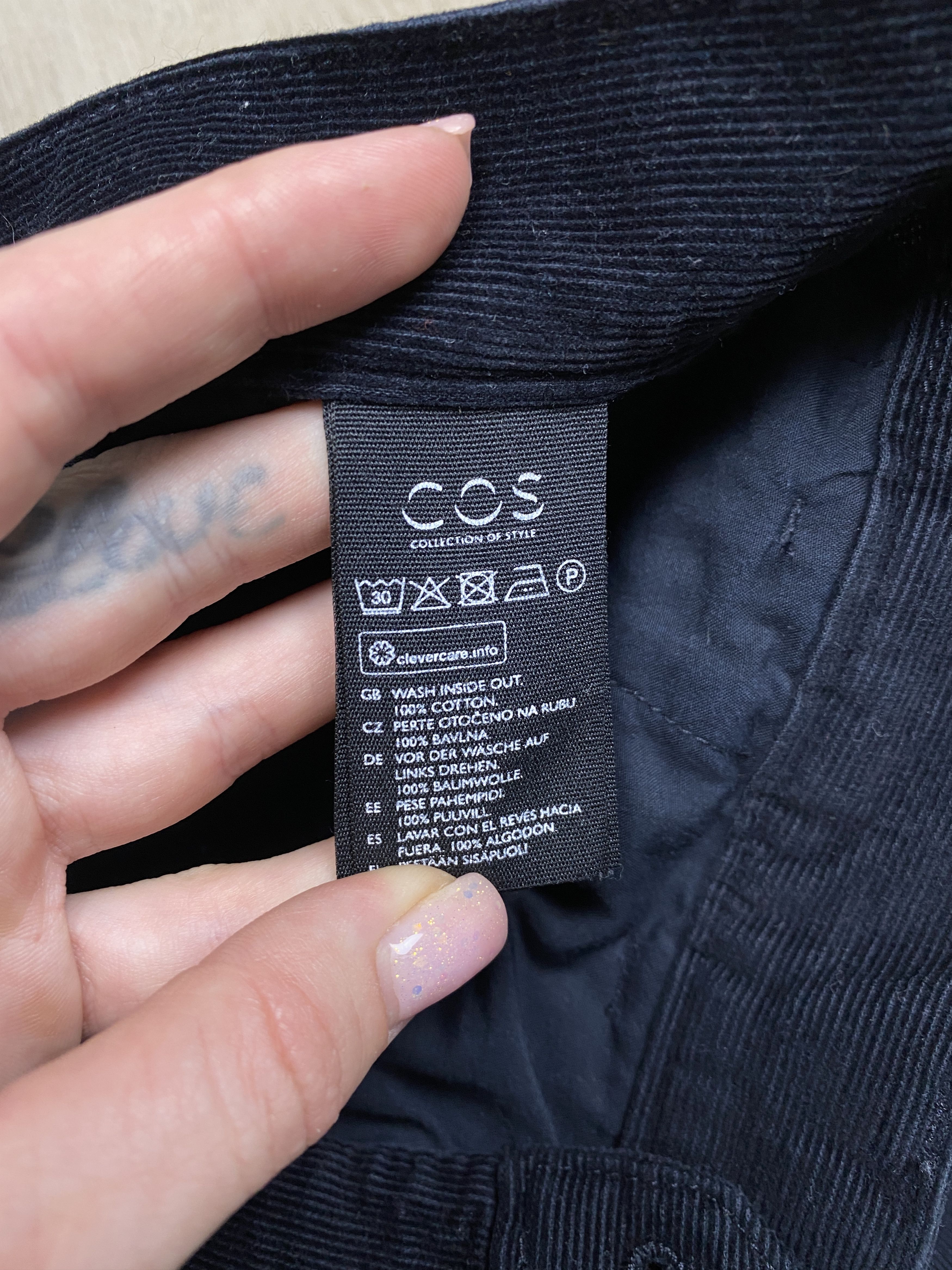 Cos COS Vintage Mens Corduroy Denim Pants Size US 30 / EU 46 - 5 Thumbnail