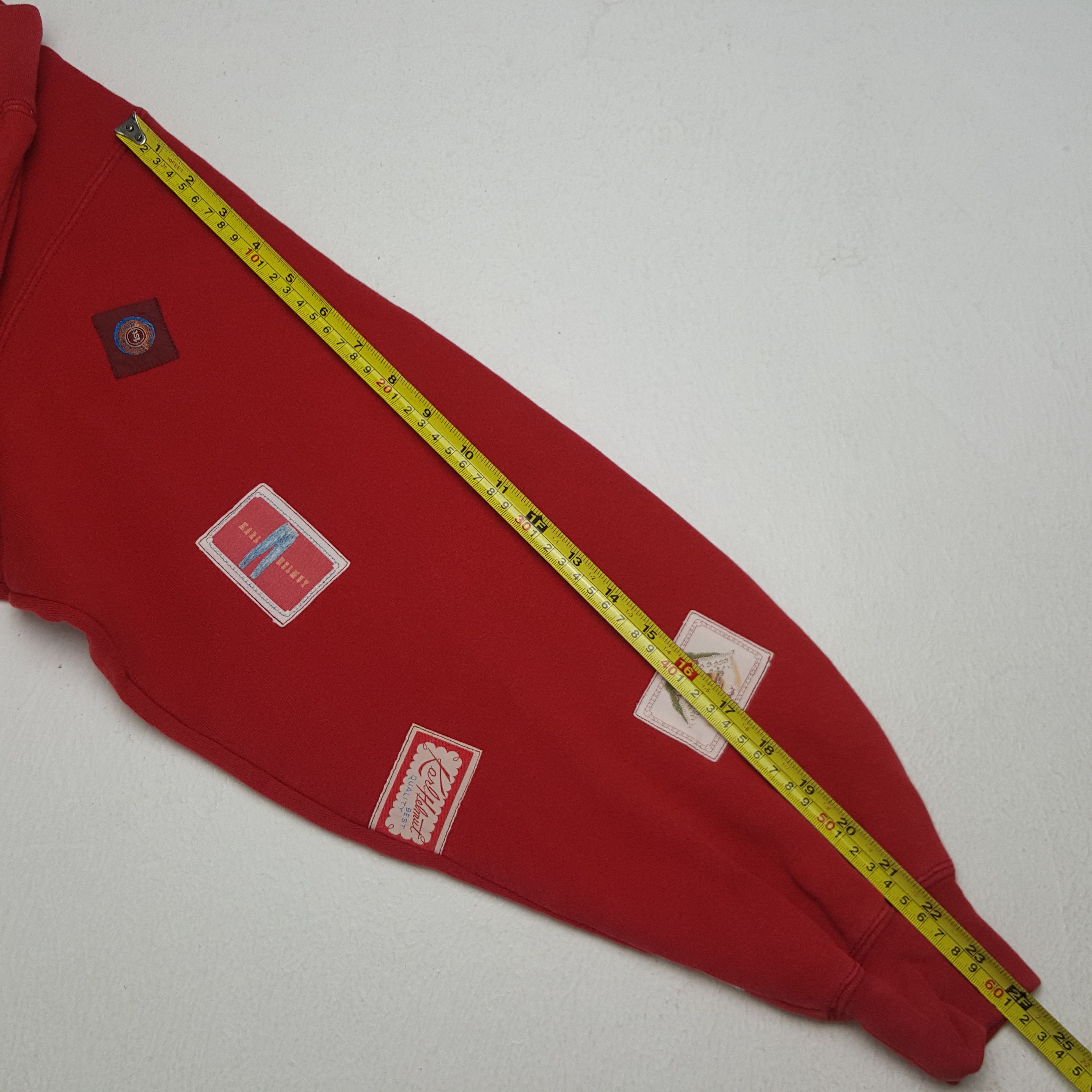 Karl Helmut × Vintage Vintage Karl Helmut Patchwork Sweatshirt Size US L / EU 52-54 / 3 - 7 Thumbnail