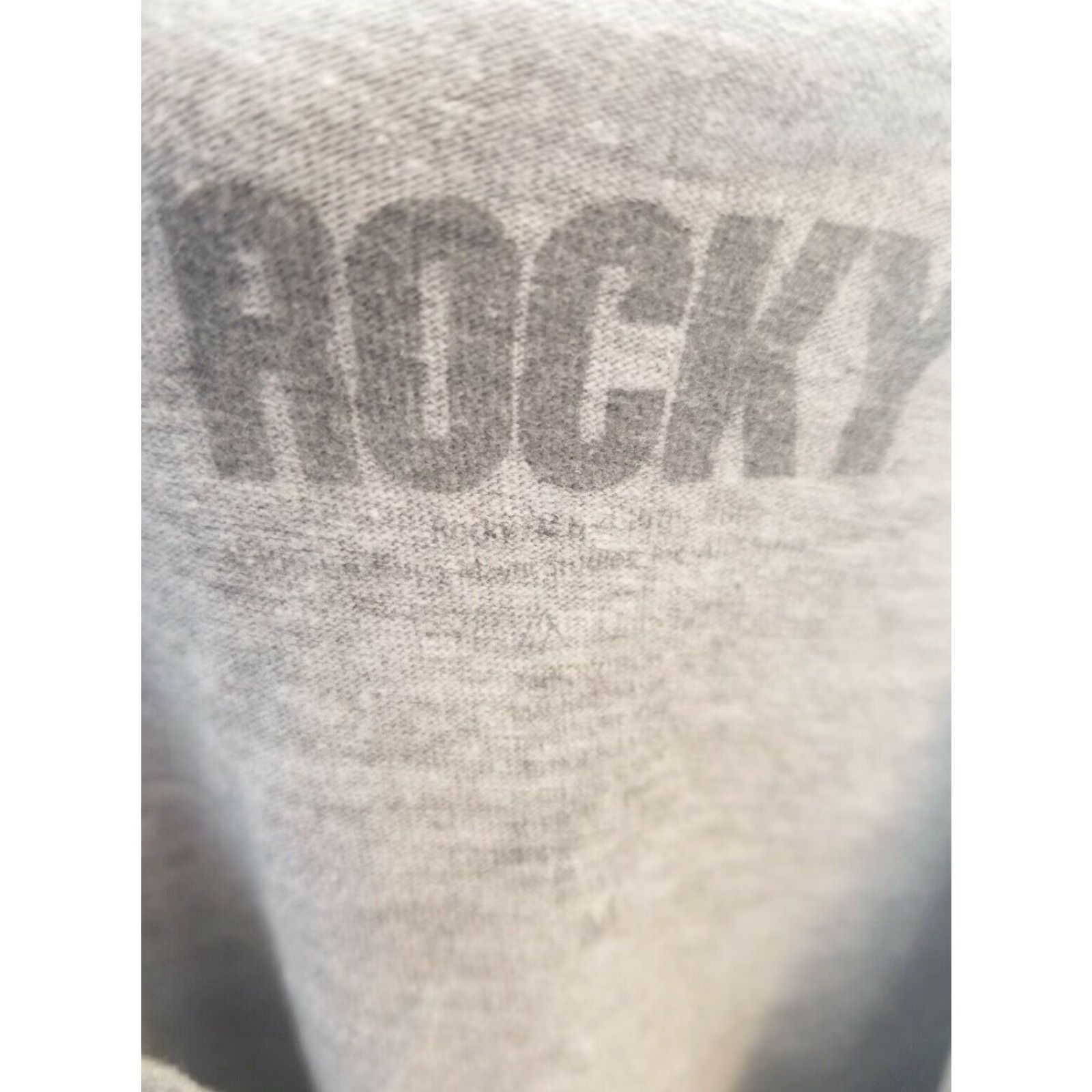 Doublet Rocky Balboa Shirt M Grey Double Sided Womens Size M / US 6-8 / IT 42-44 - 4 Thumbnail