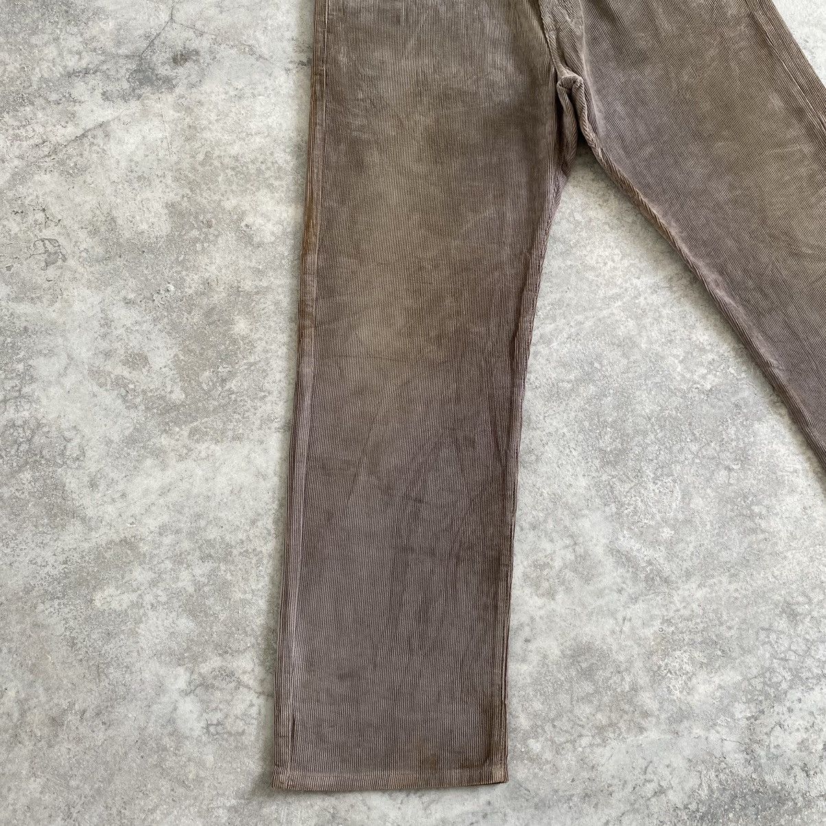 Stussy VTG 90’s Stussy Faded Brown Baggy Corduroy Jeans Size US 33 - 5 Thumbnail