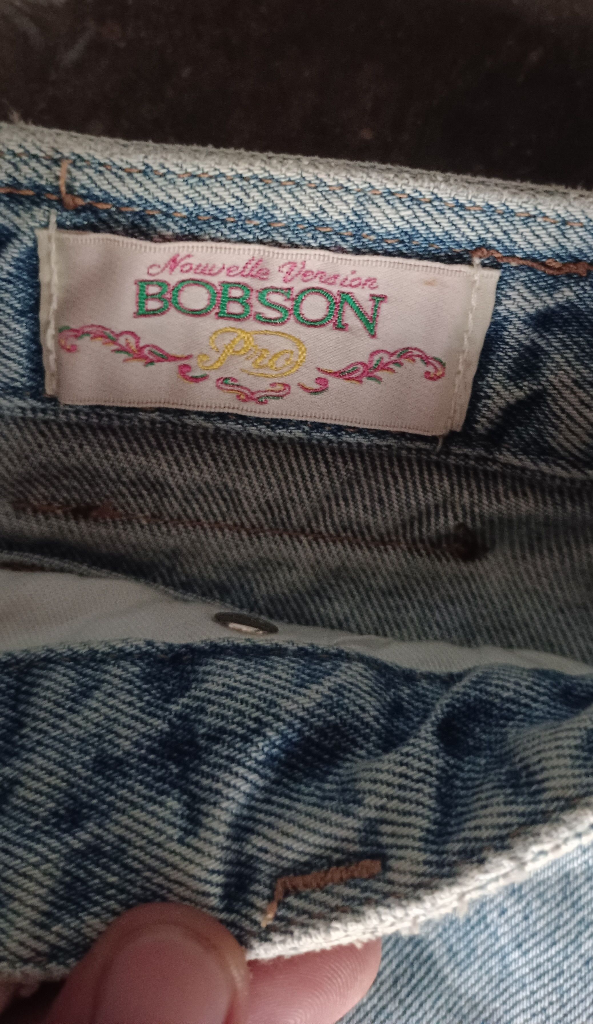 If Six Was Nine × Japanese Brand Vintage💥 Bobson Nouvelle Version Pro Distressed Denim Size US 30 / EU 46 - 8 Thumbnail