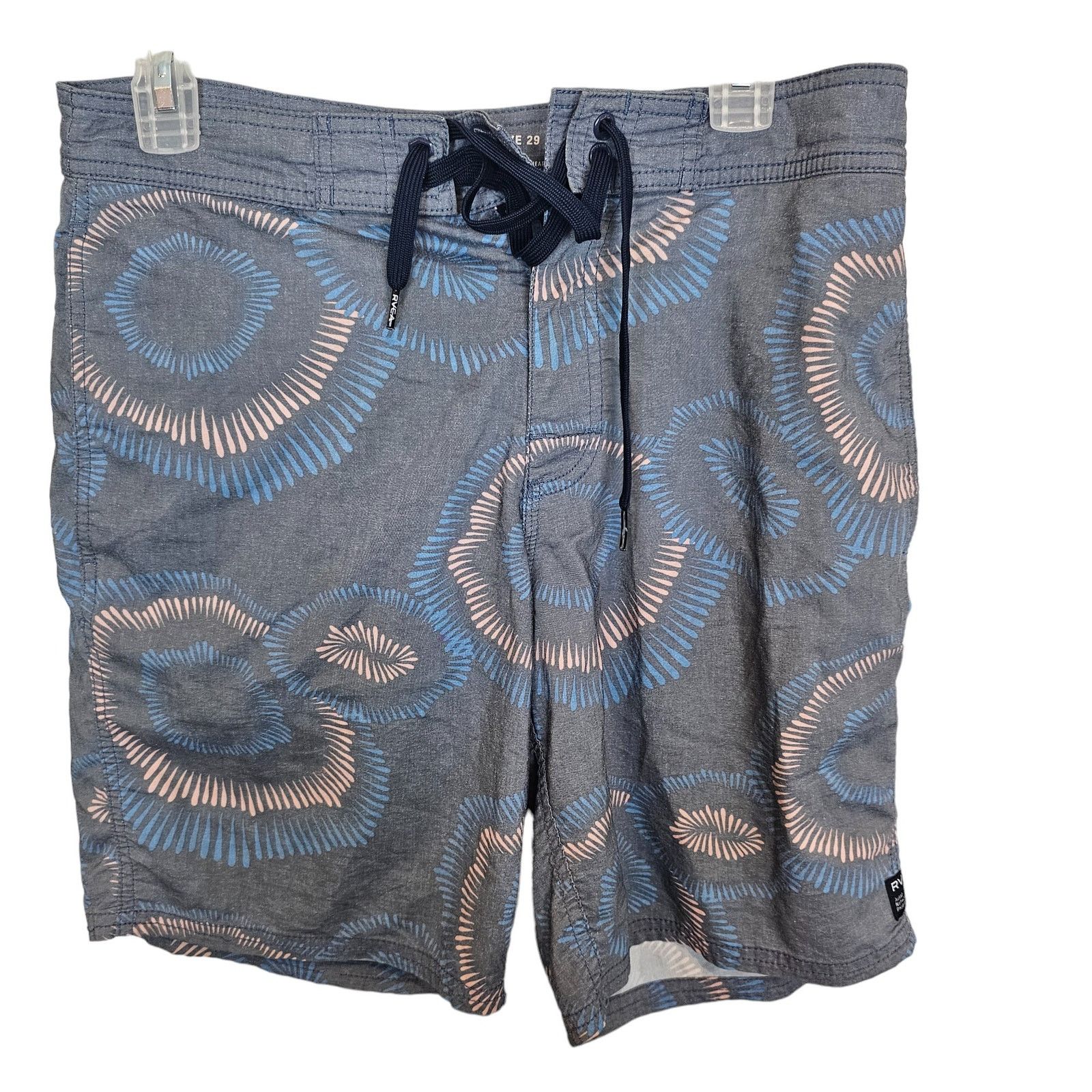RVCA RVCA Mens Trent Whitehead Flicker Swim Trunks 29 Hybrid Surf Size US 29 - 2 Thumbnail