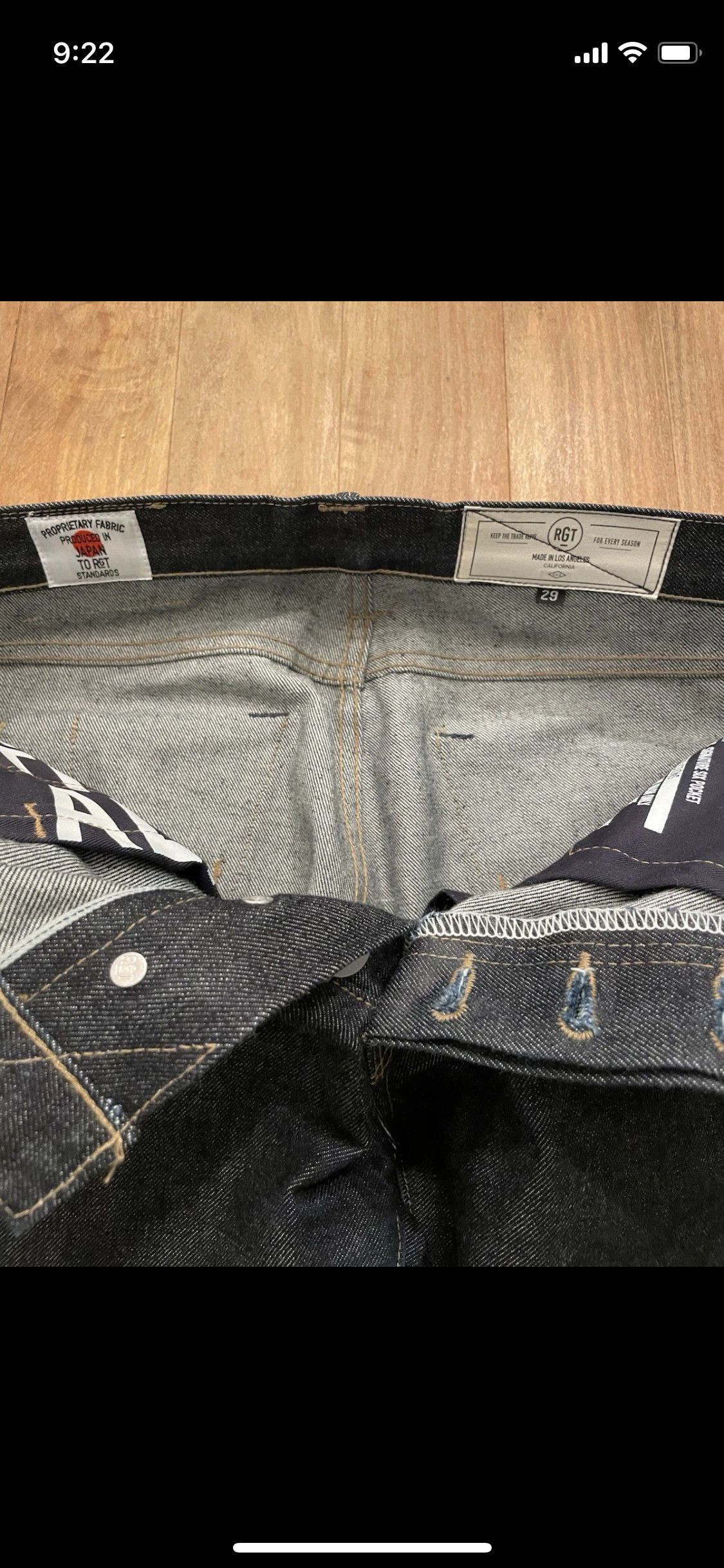 Rogue Territory SK skinny jeans raw denim Size US 29 - 9 Thumbnail