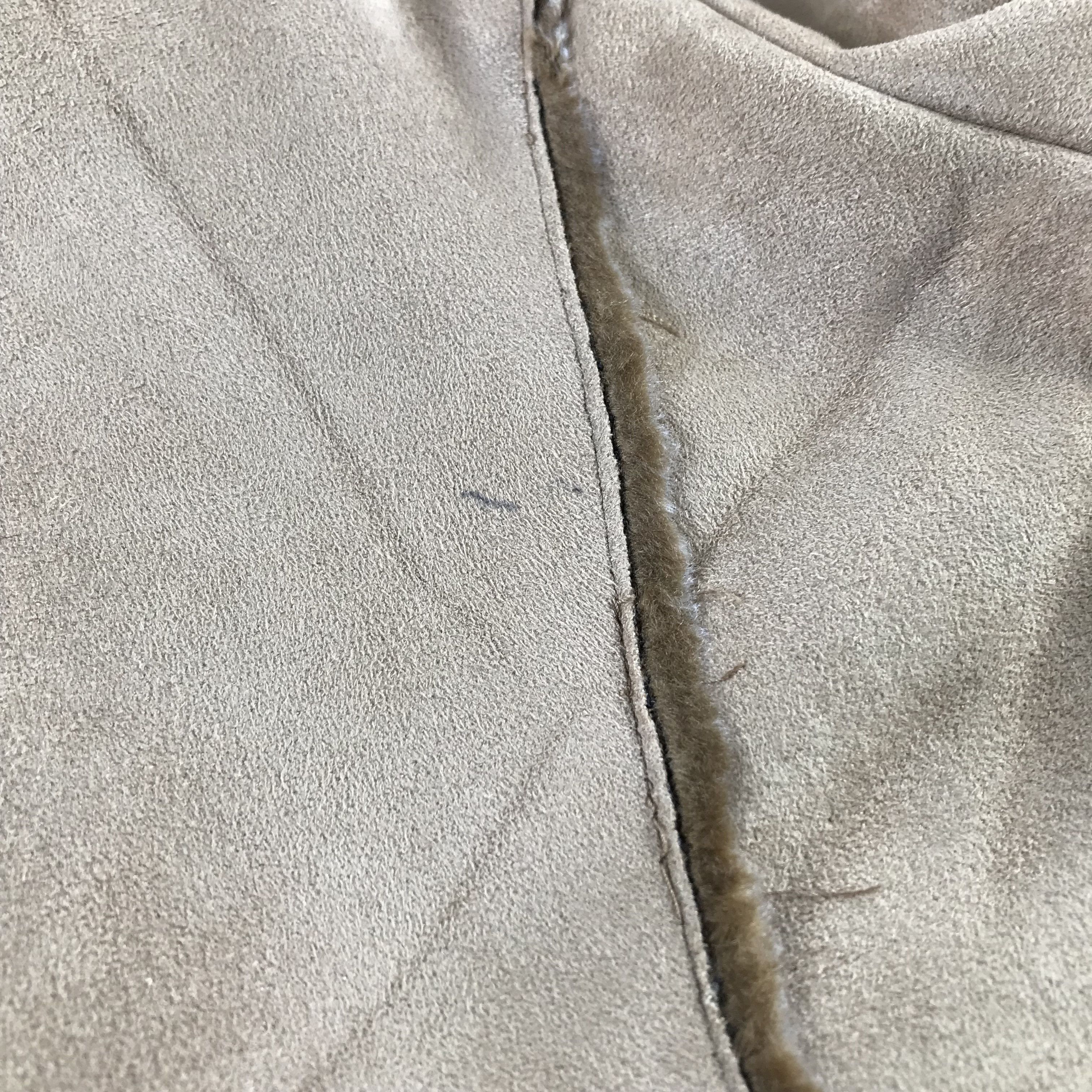 Japanese Brand Faux Suede Jacket Size S Brown Sherpa Lined Button Up Pocket Size US S / EU 44-46 / 1 - 6 Thumbnail