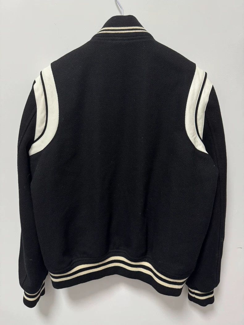 Saint Laurent Paris saint Laurent paris21fw patchwork black and white Teddy ja Size US M / EU 48-50 / 2 - 2 Thumbnail
