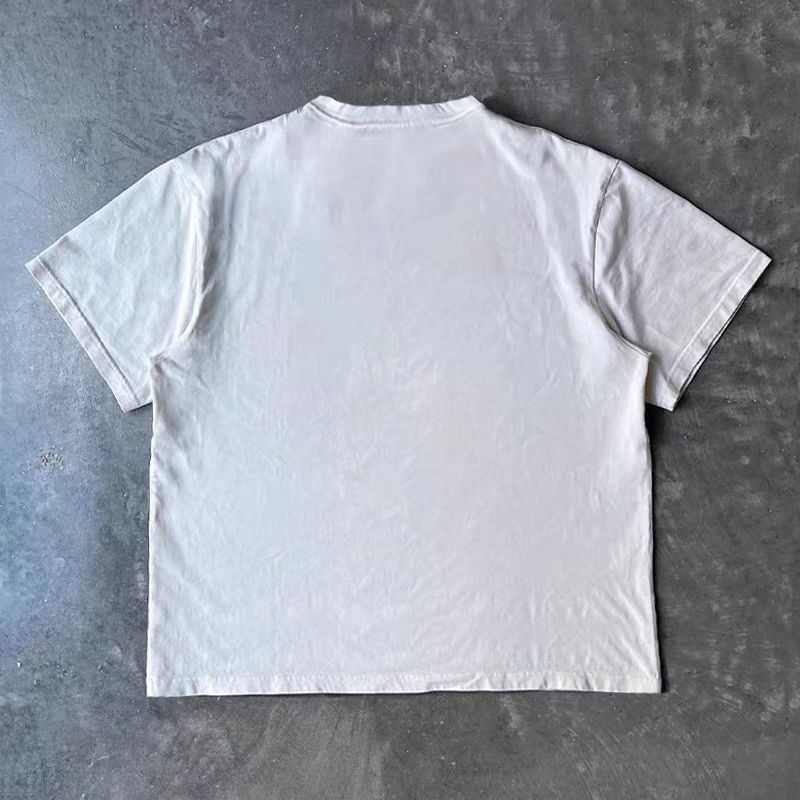 Japanese Brand × Vintage White casual retro capybara print loose t-shirt Size US M / EU 48-50 / 2 - 2 Thumbnail