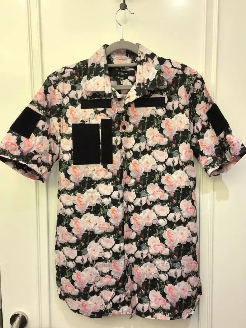 Givenchy Givenchy Floral Shirt Size US XS / EU 42 / 0 - 1 Thumbnail