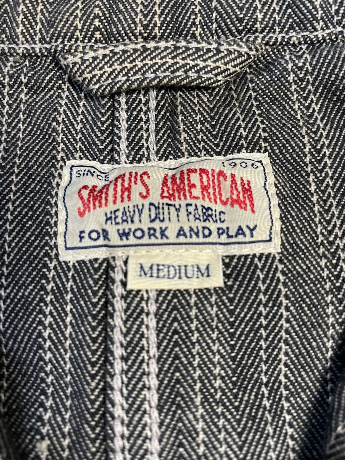 Smith's American Smiths American Stripe Chore Jacket Size US M / EU 48-50 / 2 - 5 Thumbnail