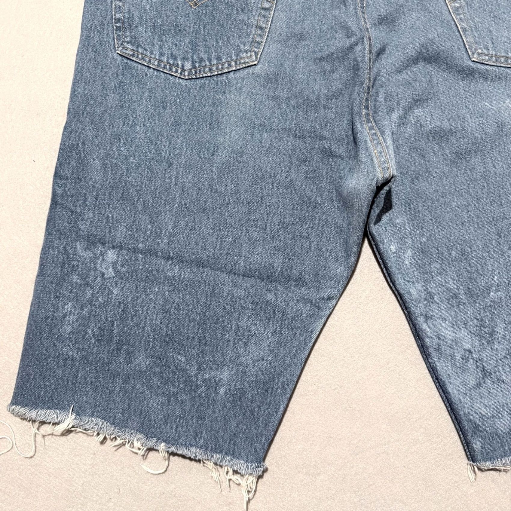 Levi's Vintage Levi's 501XX Shorts Men's W44 Blue Denim Cut-Off Pockets USA Made Size US 44 / EU 60 - 3 Thumbnail