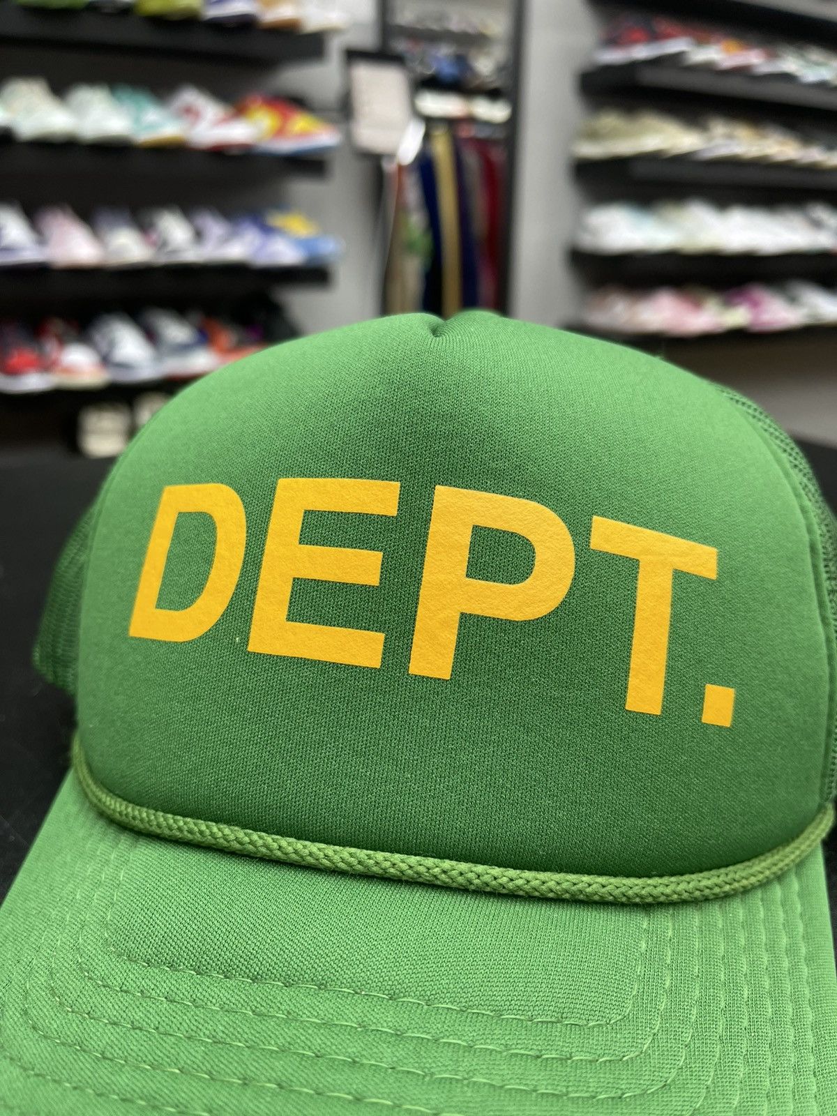 Gallery Dept. Gallery Dept. Green Logo Trucker Snapback Size ONE SIZE - 2 Thumbnail