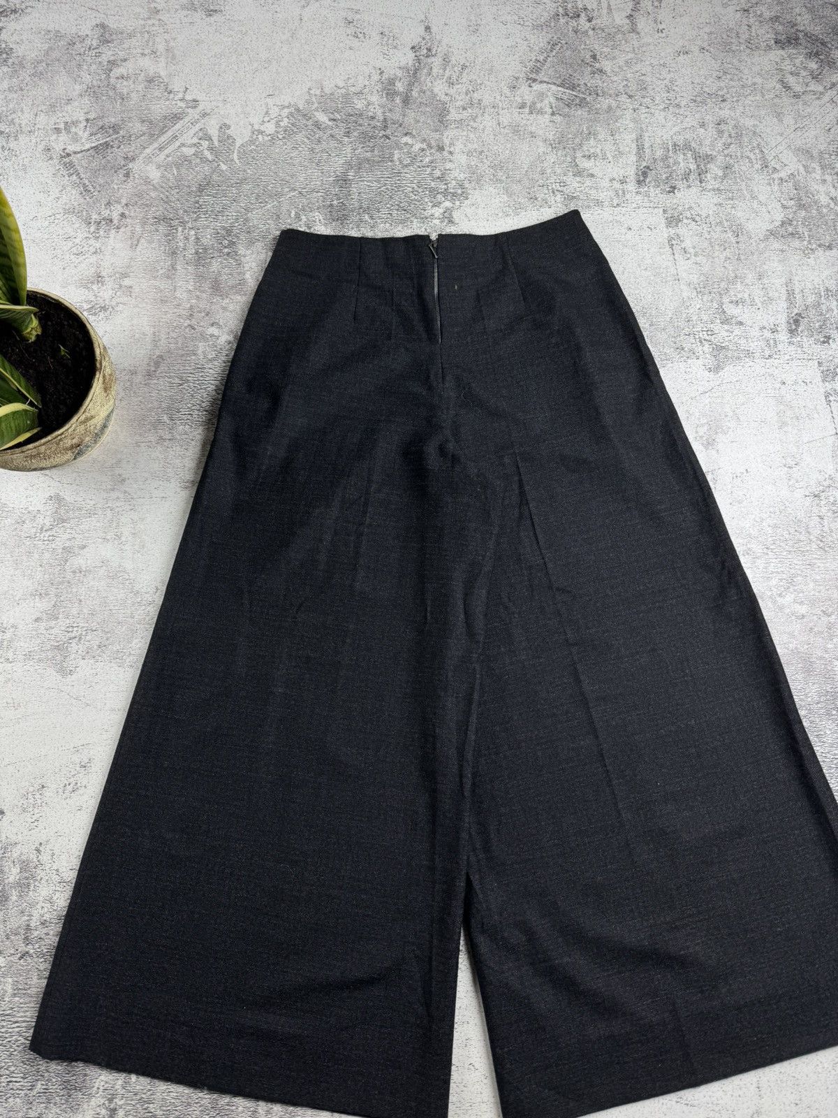 Maison Margiela MAISON MARGIELA 2016 OVER WIDE LEG CROPPED PALAZZO 42 FLARED PANTS TROUSERS Size 28" / US 6 / IT 42 - 4 Thumbnail