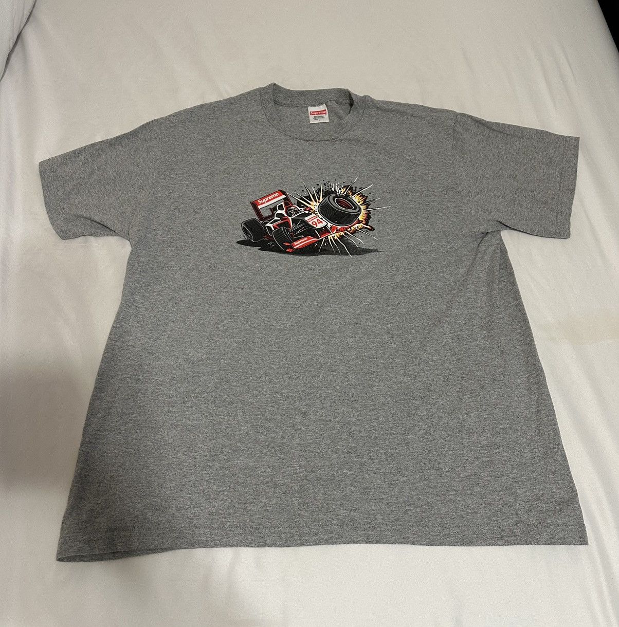 Supreme Supreme Crash Tee Size US L / EU 52-54 / 3 - 1 Thumbnail