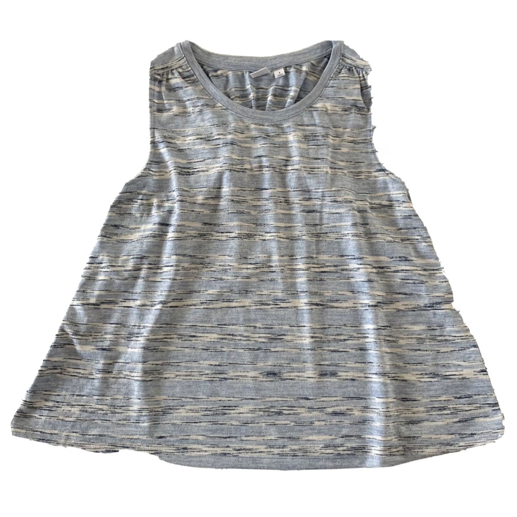 Gap Gap Tank Top Women's Small Light Blue Tie Back Sleeveless Round Neck Shirt XS-? Size S / US 4 / IT 40 - 2 Thumbnail