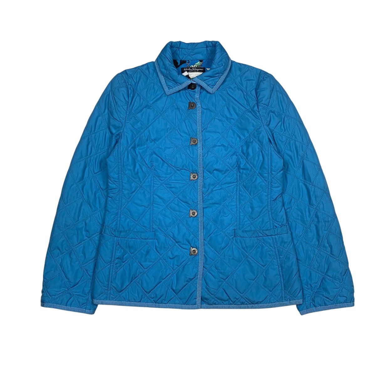 Designer × Salvatore Ferragamo Salvatore Ferragamo Quilted Jacket Size M / US 6-8 / IT 42-44 - 1 Thumbnail