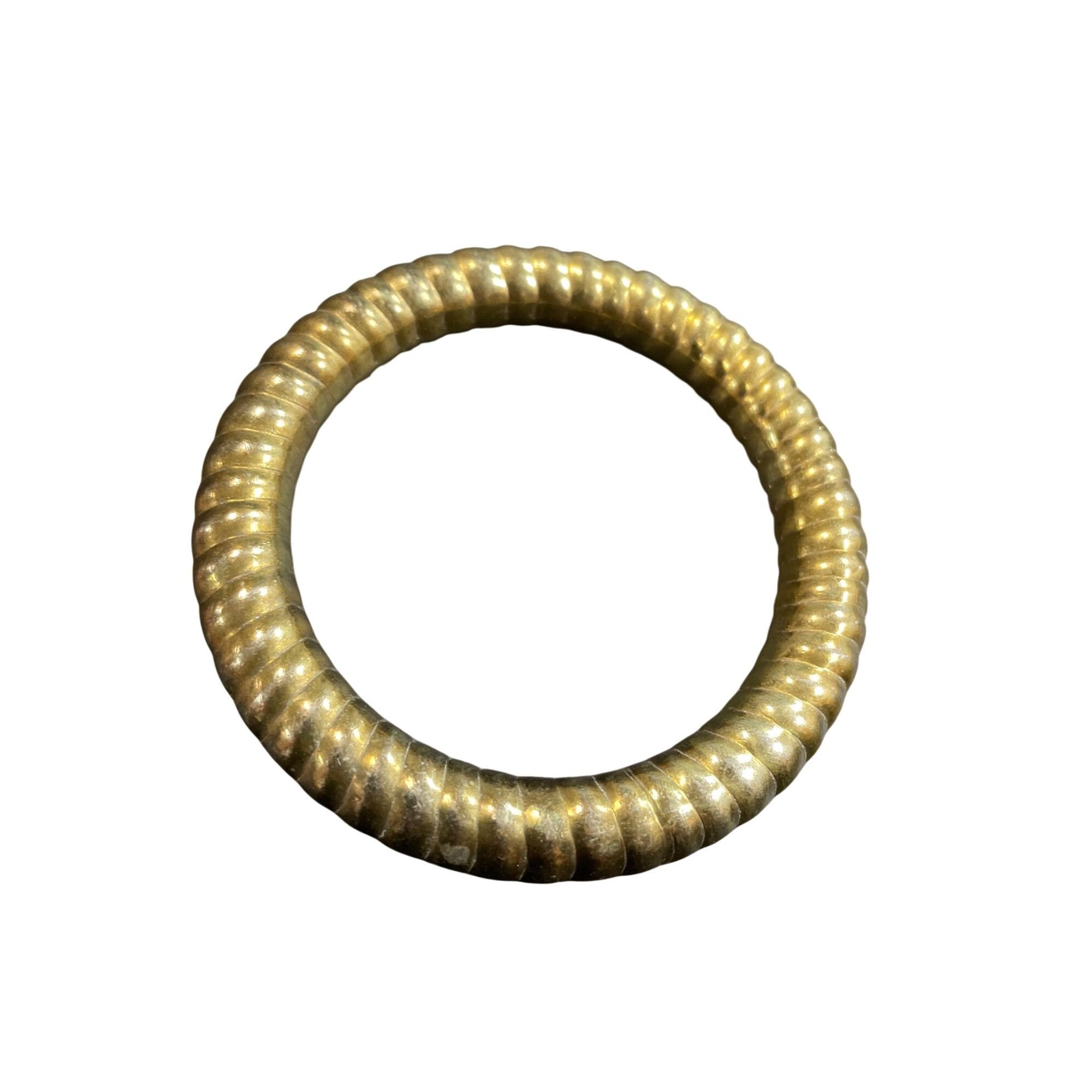 Other Set Of 4 Vintage Brass Bangles With Textured & Smooth Design Size ONE SIZE - 9 Thumbnail