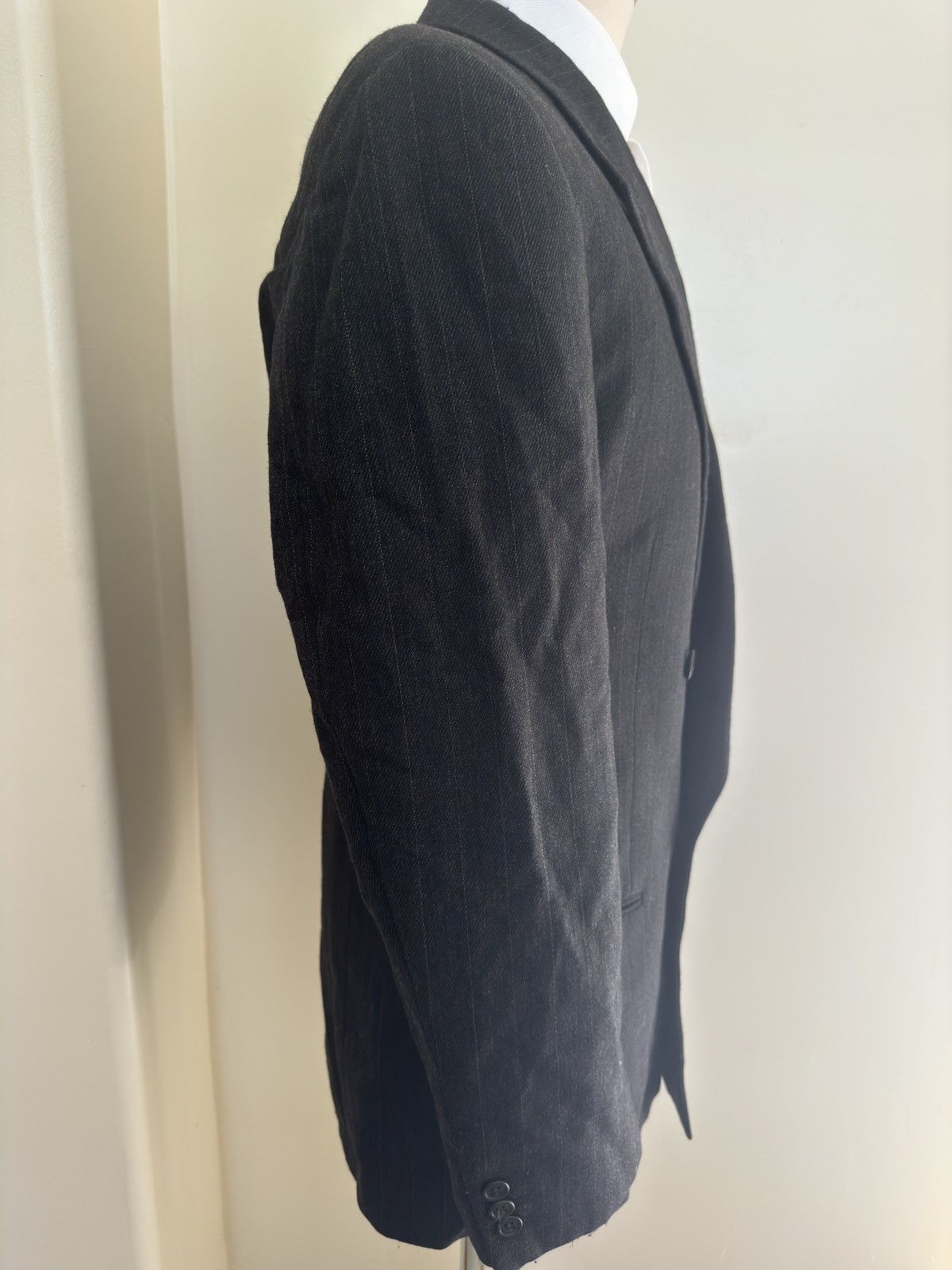 Giorgio Armani Giorgio Armani Made in Italy DB Peak Lapel Jacket Size 42L Size 42R - 5 Thumbnail