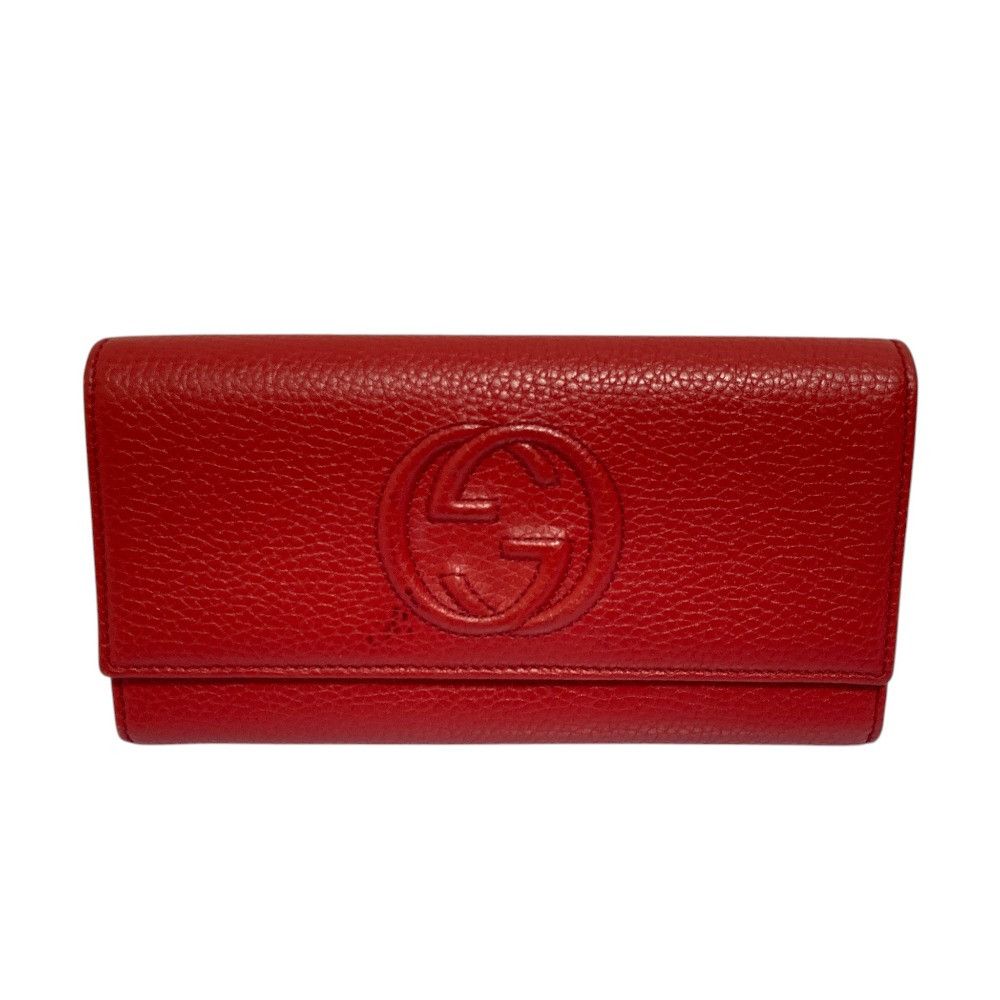 Gucci Gucci Gucci Soho Leather Long Wallet Leather Long Wallet 598206 DUTY FREE for USA Size ONE SIZE - 1 Thumbnail