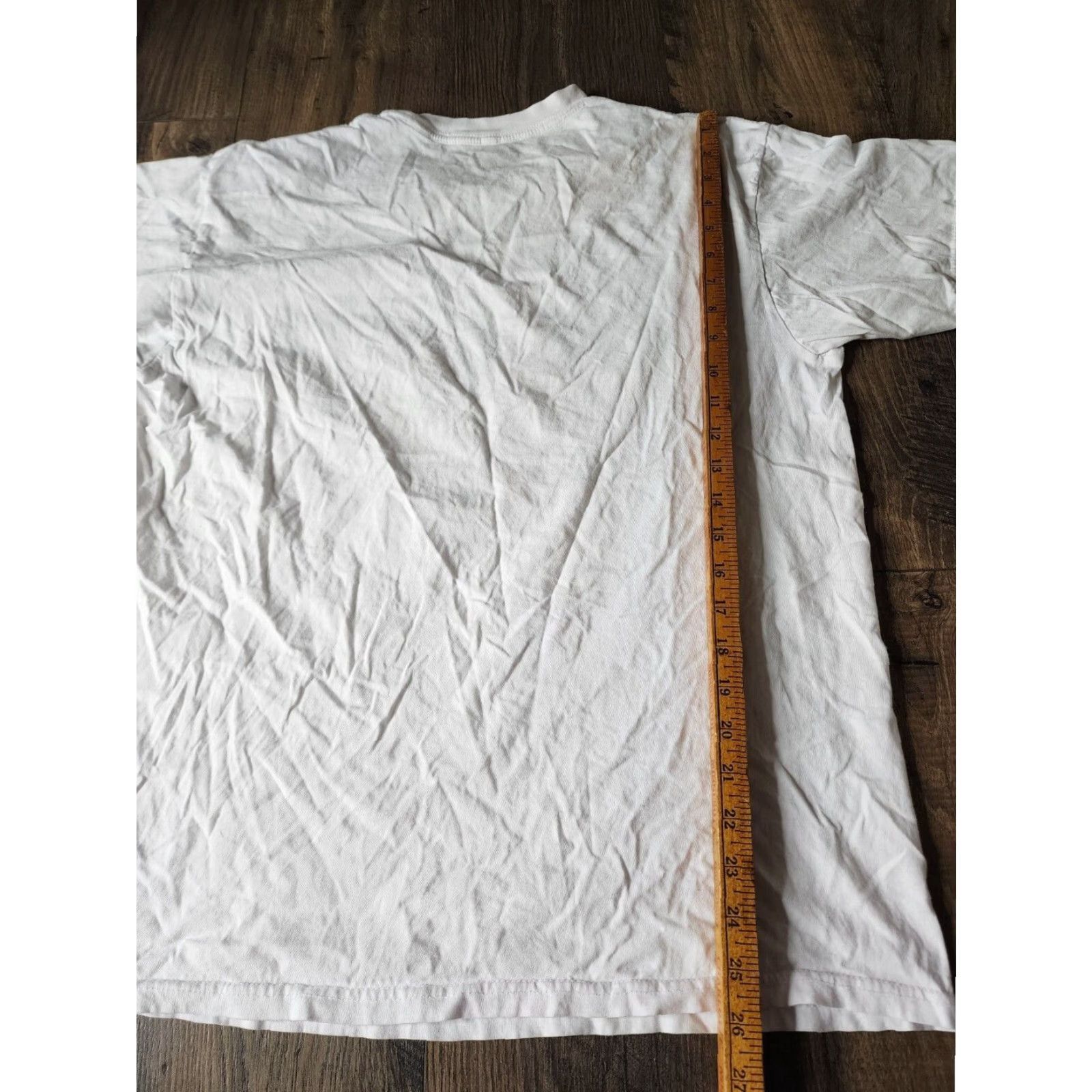 Vintage Mens XL Monet Poppy Field Art Graphic T Shirt White 90s Retro Artist Tee Size US XL / EU 56 / 4 - 2 Thumbnail