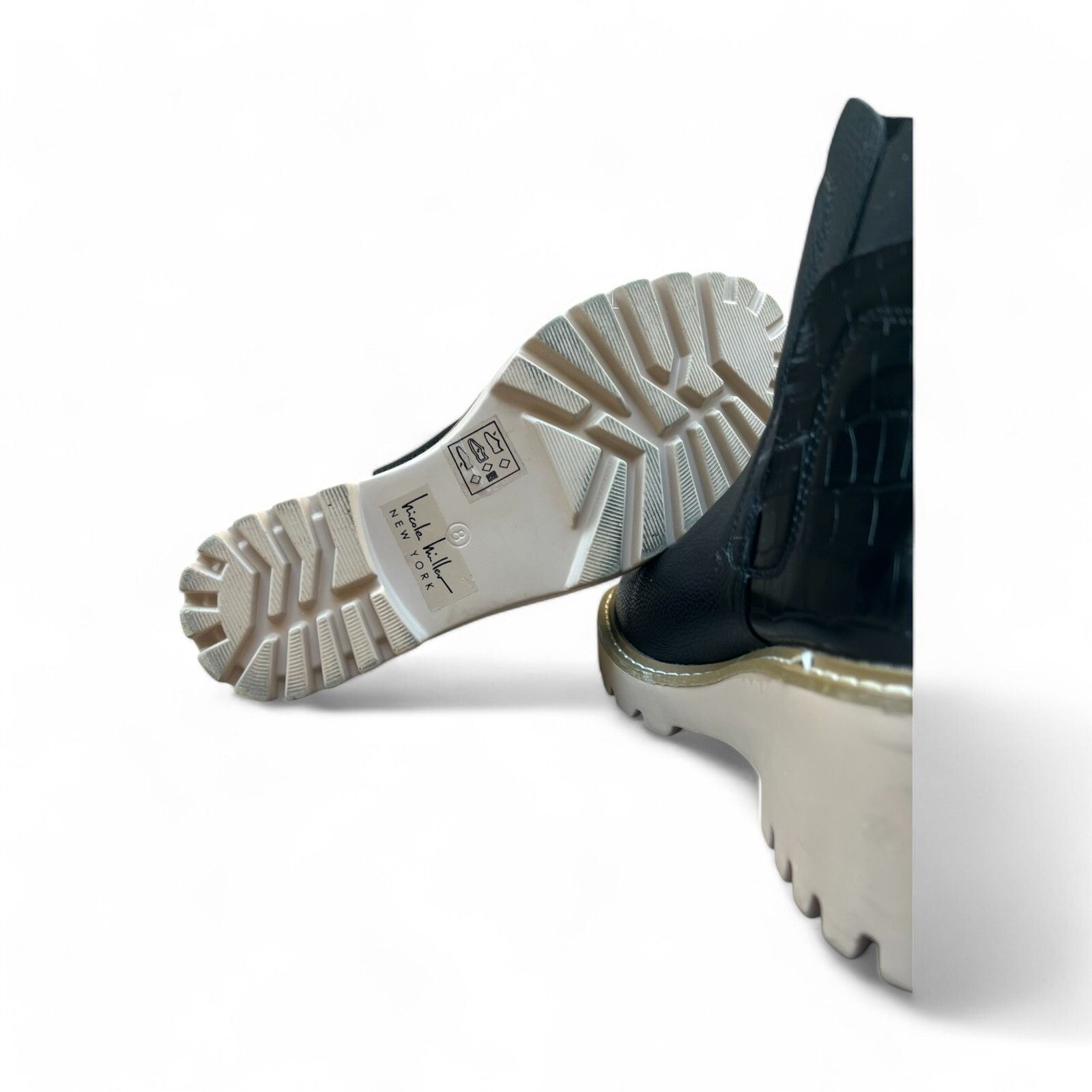Nicole Miller NICOLE MILLER New York Women's Size US 8 / EU 38.5 Shiny Bla Size US 8 / IT 38 - 7 Thumbnail