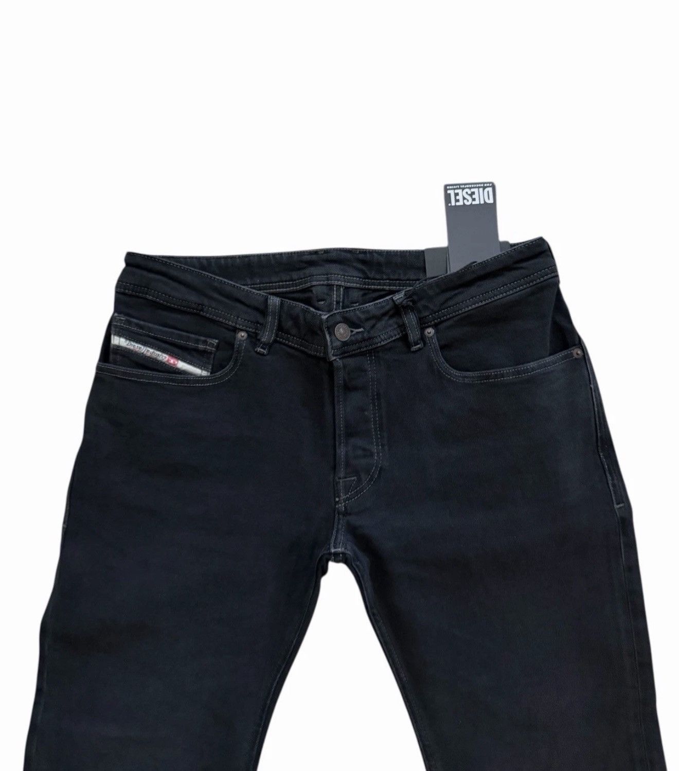 Diesel Diesel Mens Zatiny Bootcut Jeans RE064 Black Size 32/32 Size US 32 / EU 48 - 2 Thumbnail