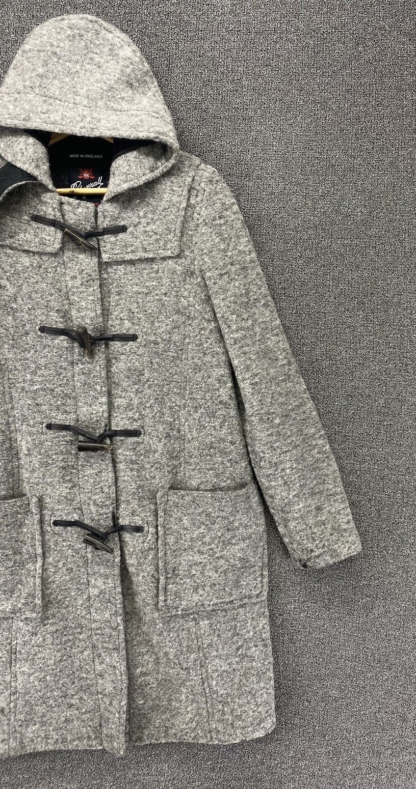 Gloverall Vintage Gloverall Made in England Duffle Coat Wool Jacket Size S / US 4 / IT 40 - 4 Thumbnail