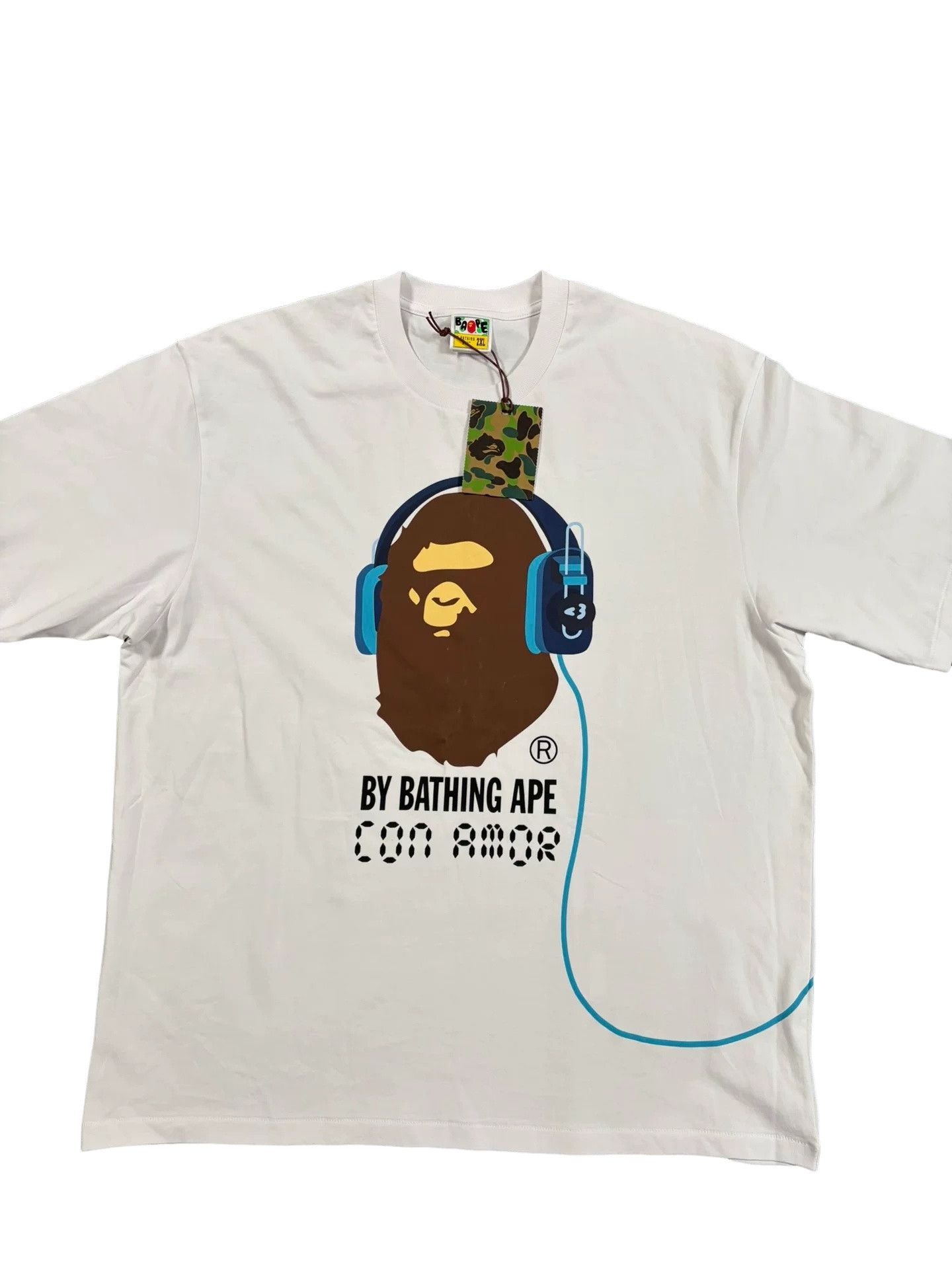 Bape Bape Graphic Head T-Shirt Size XXL Size US XXL / EU 58 / 5 - 1 Thumbnail