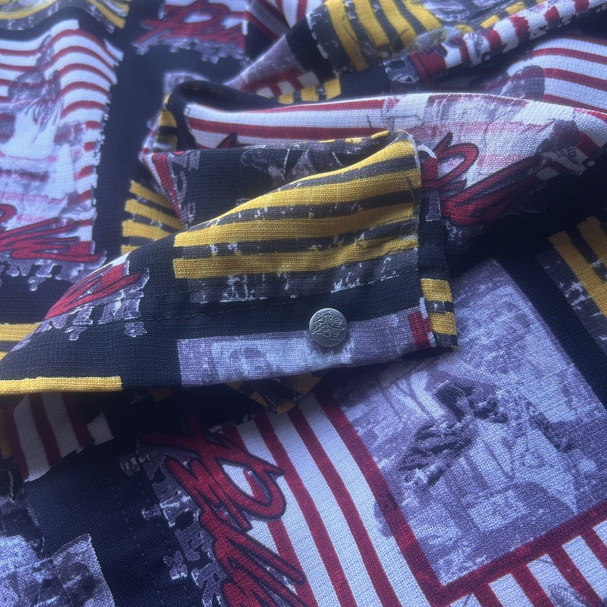 Pelle Pelle Vintage Pelle Pelle All Over Print Hip-Hop Button-Up Shirt Size US XXL / EU 58 / 5 - 8 Thumbnail