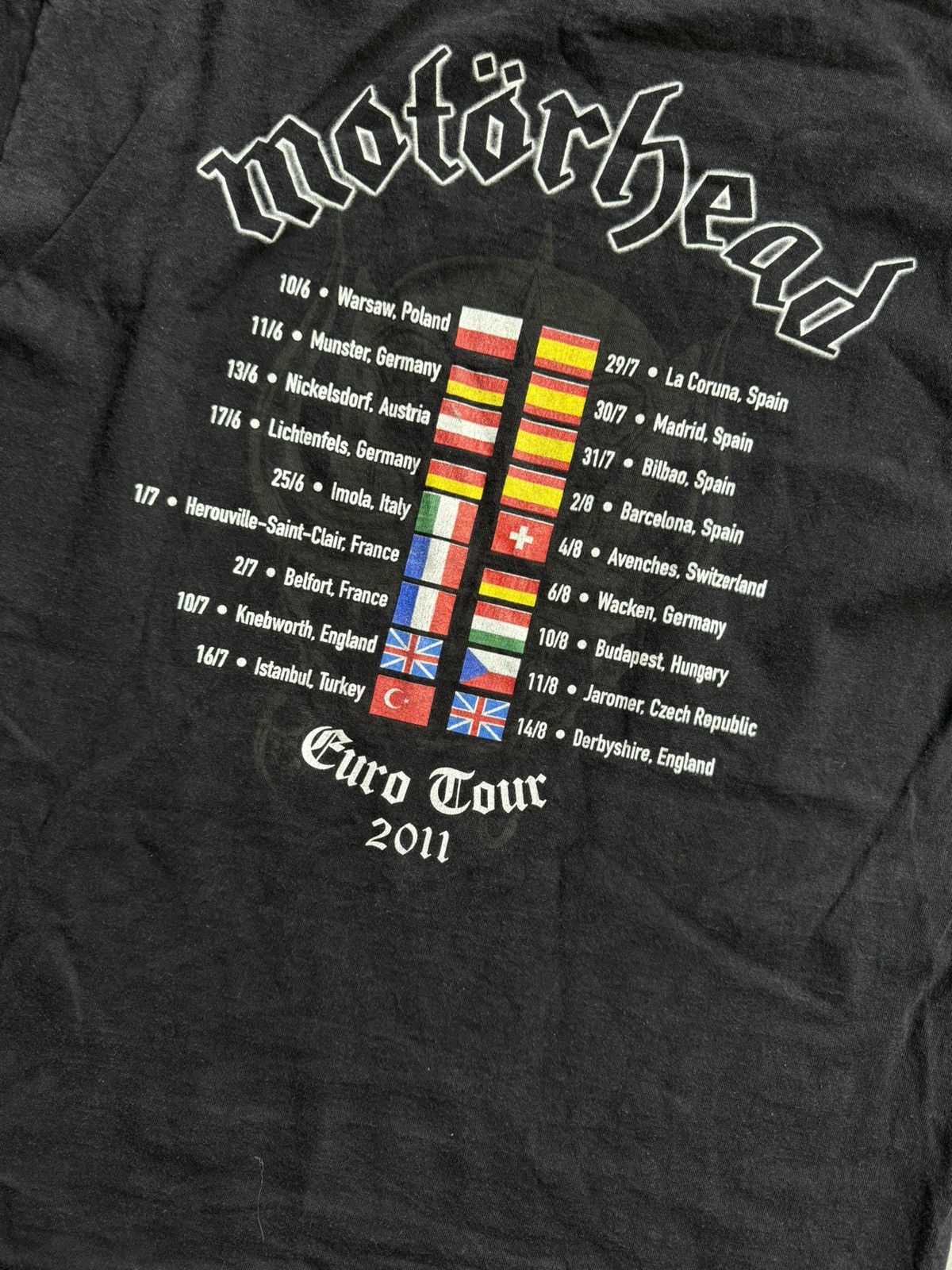 Band Tees OG Y2K Motorhead 'The World is Yours' Tee - Sz. M Size US XL / EU 56 / 4 - 6 Thumbnail