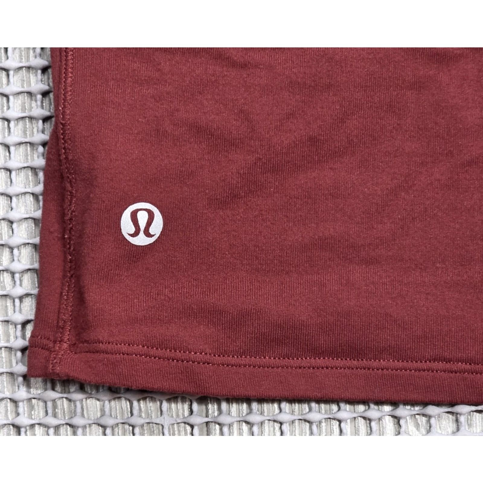 Lululemon Lululemon Its Rulu Cropped Long Sleeve Zip Pullover - Red/Maroon Womens Size 4 Crop Top 1/2 Zip Mock Neck 1/4 Zip Activewear Slim Fit S Size S / US 4 / IT 40 - 7 Thumbnail