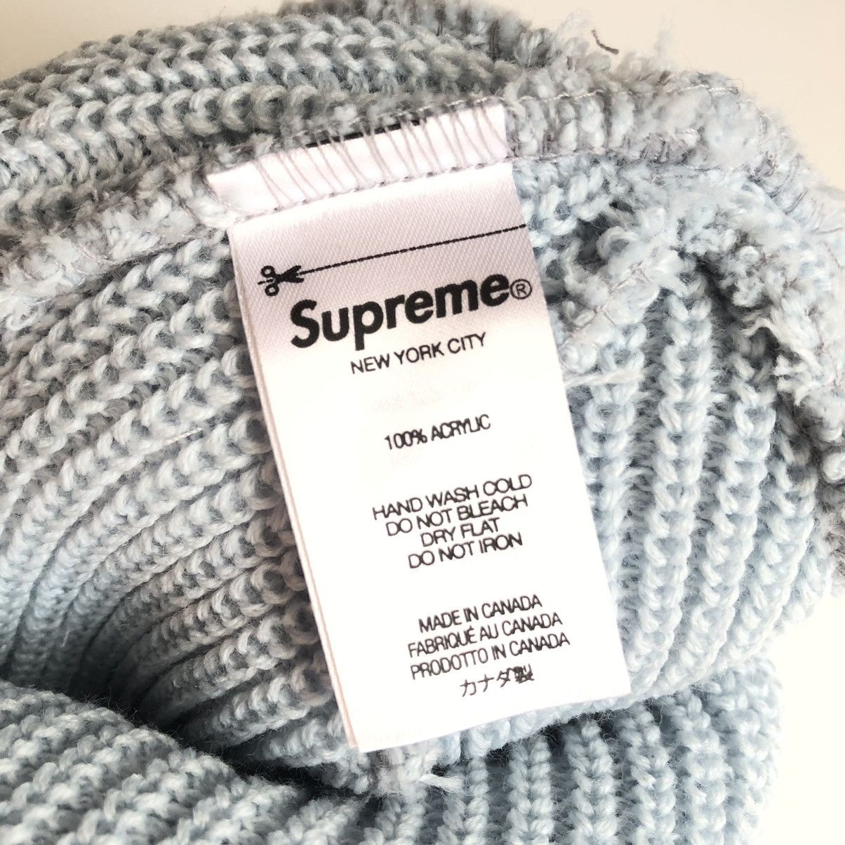 Supreme Supreme BLANK Loose Gauge Beanie Size ONE SIZE - 3 Thumbnail