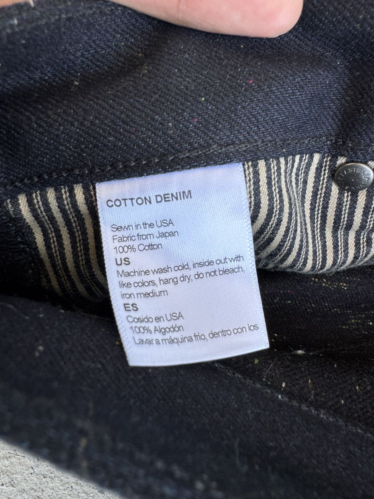 Freenote Cloth Freenote Cloth - wilkes western 14 ounce raw fleck denim Size US 30 / EU 46 - 4 Thumbnail