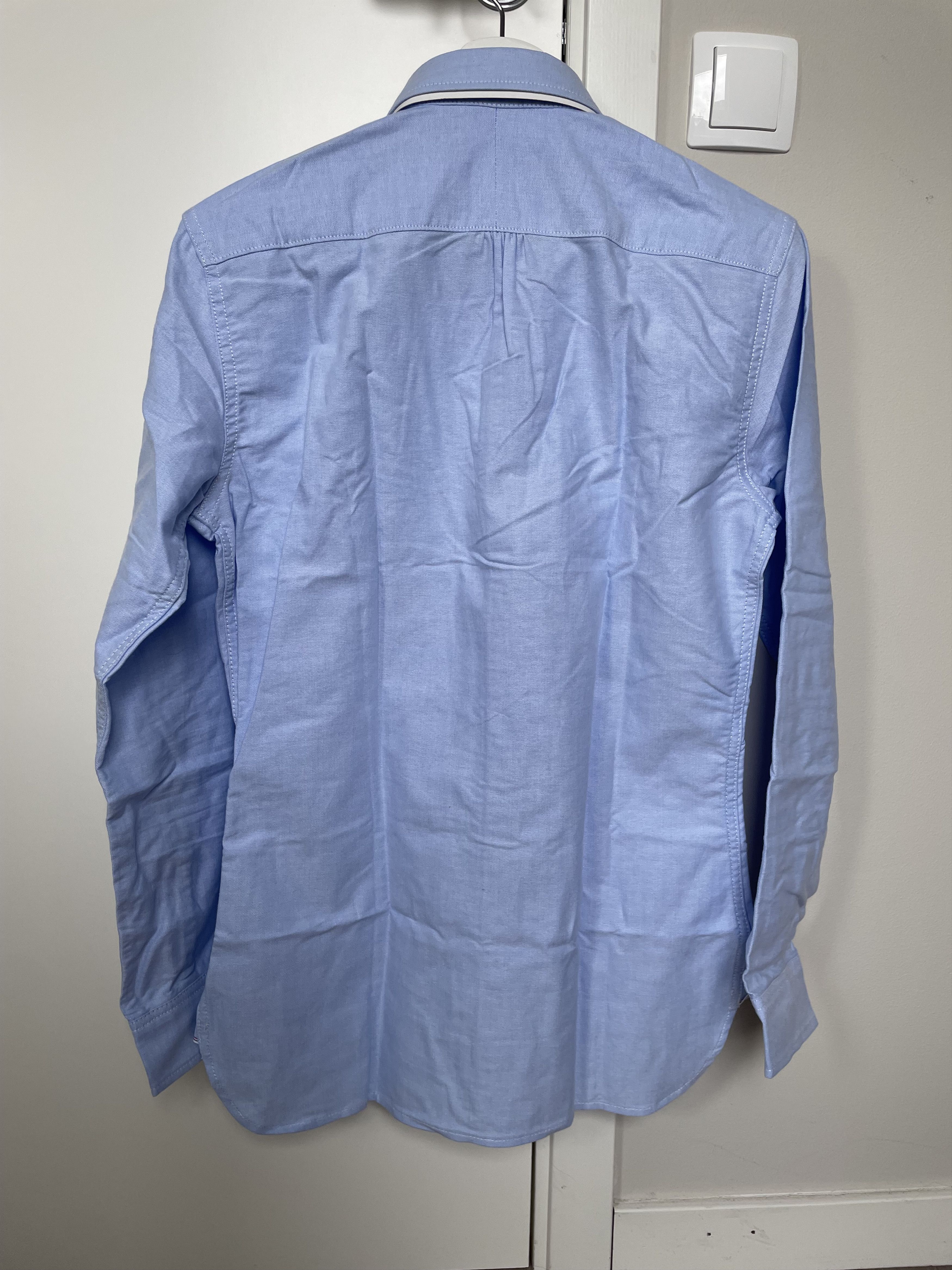 Suitsupply NWT Suitsupply light blue selvedge chambray shirt, size S Size US S / EU 44-46 / 1 - 4 Thumbnail