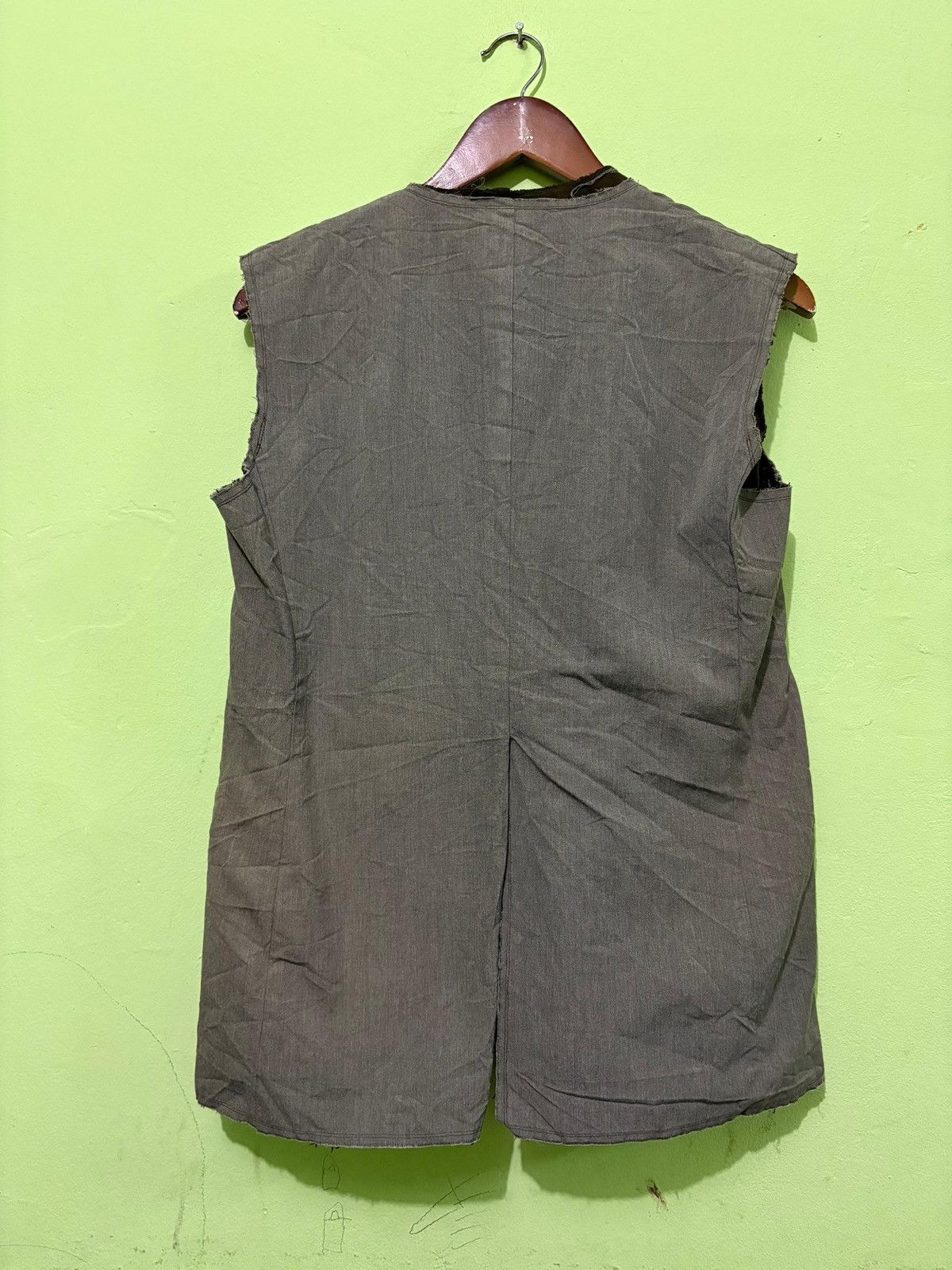 Comme des Garcons × Comme des Garcons Homme Plus VTG AD02 Comme Des Garcons Sleeveless Jacket Cardigan Stlye Size US M / EU 48-50 / 2 - 6 Thumbnail