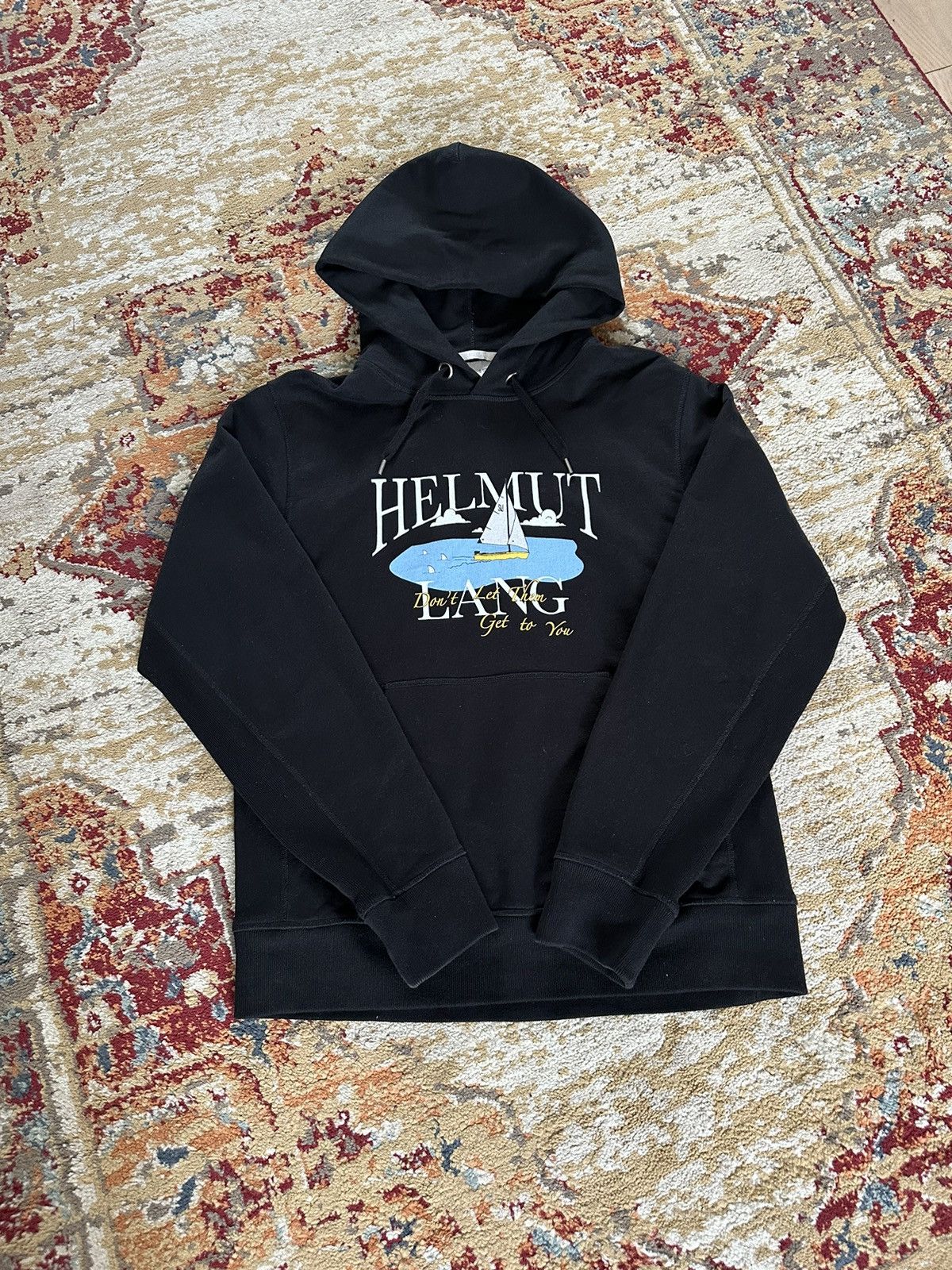 Helmut Lang helmut lang dont let them get to you hoodie Size US L / EU 52-54 / 3 - 1 Thumbnail